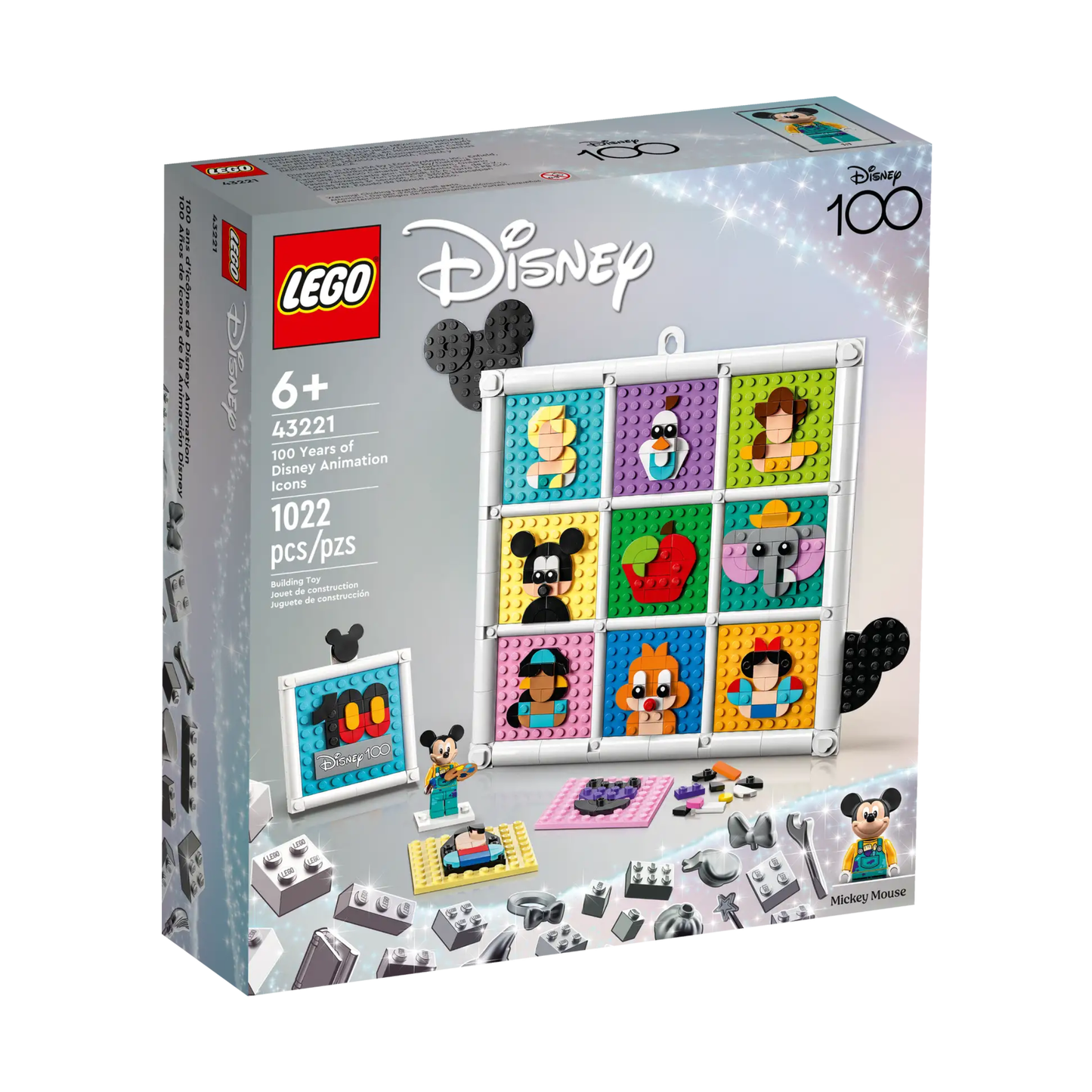 LEGO Disney 100 Years of Disney Animation Icons 43221