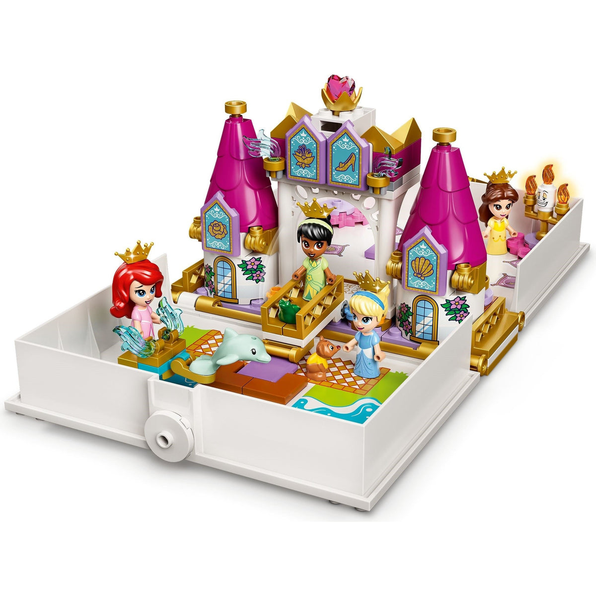 LEGO Disney Ariel, Belle, Cinderella and Tiana's Storybook Adventures 43193