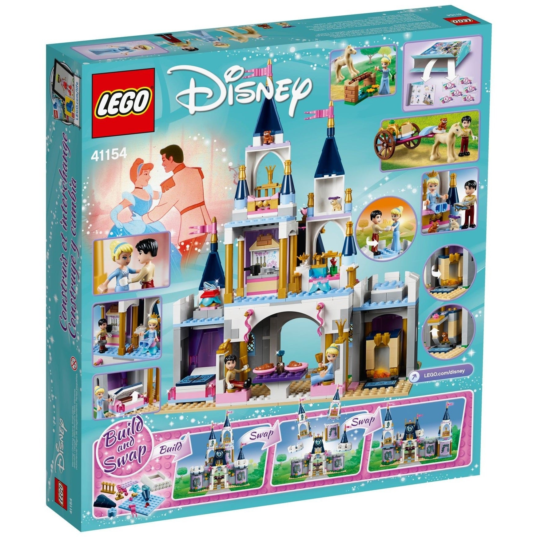 LEGO Disney Cinderella's Dream Castle 41154
