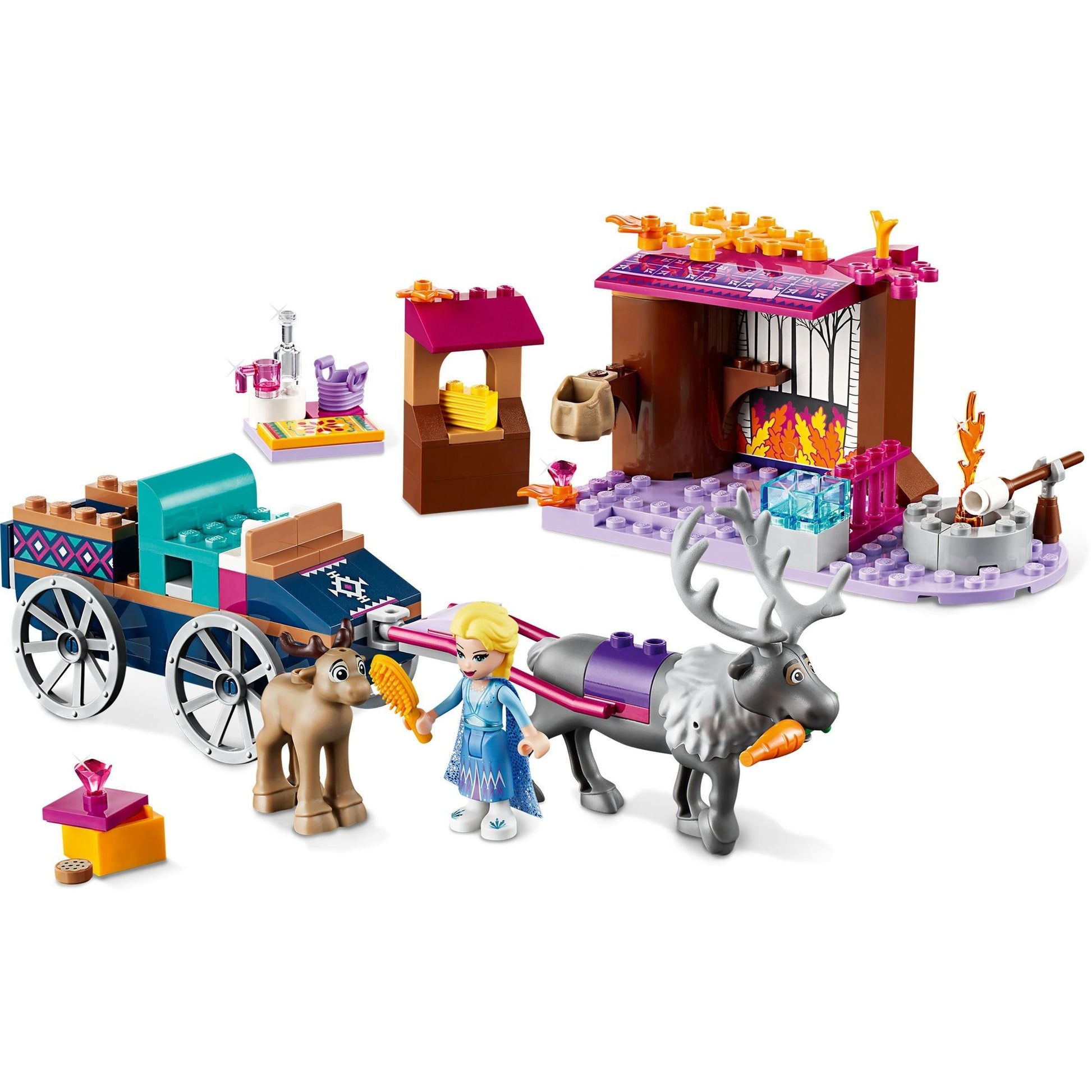 LEGO Disney Elsa's Wagon Adventure 41166