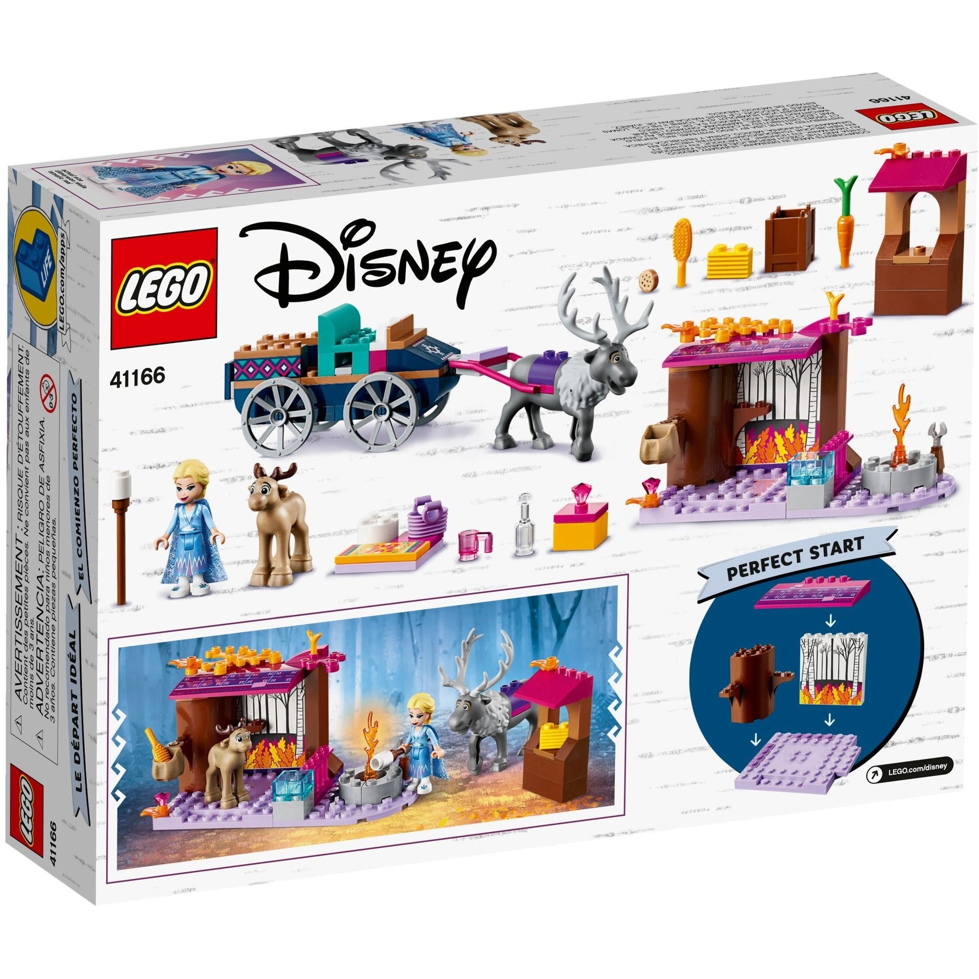 LEGO Disney Elsa's Wagon Adventure 41166