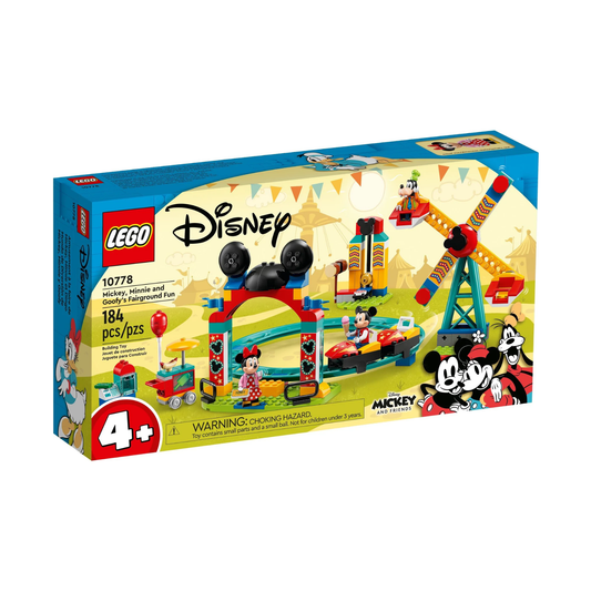 LEGO Disney Mickey, Minnie and Goofy's Fairground Fun 10778