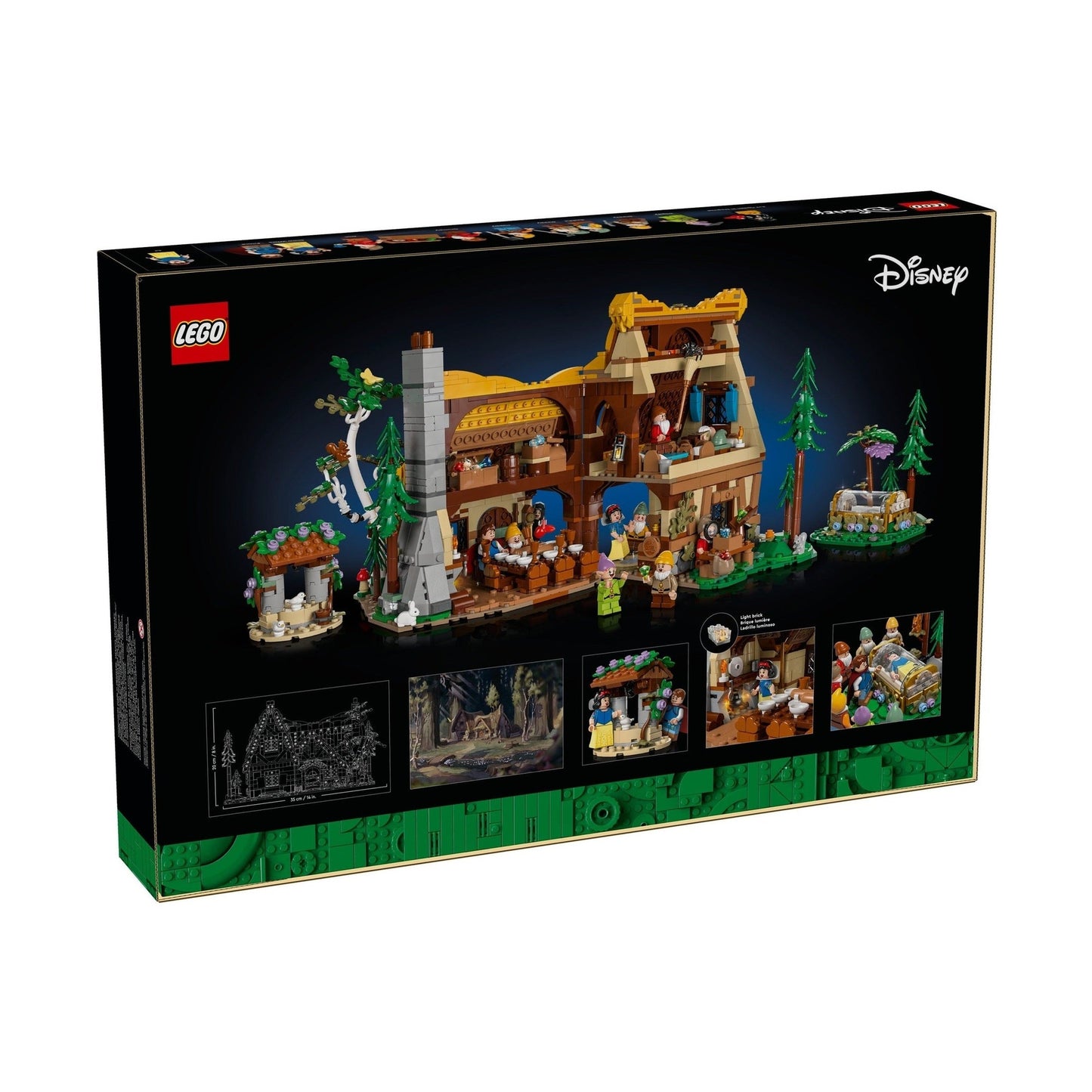 LEGO Disney Snow White and the Seven Dwarfs' Cottage 43242