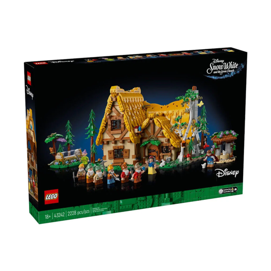 LEGO Disney Snow White and the Seven Dwarfs' Cottage 43242