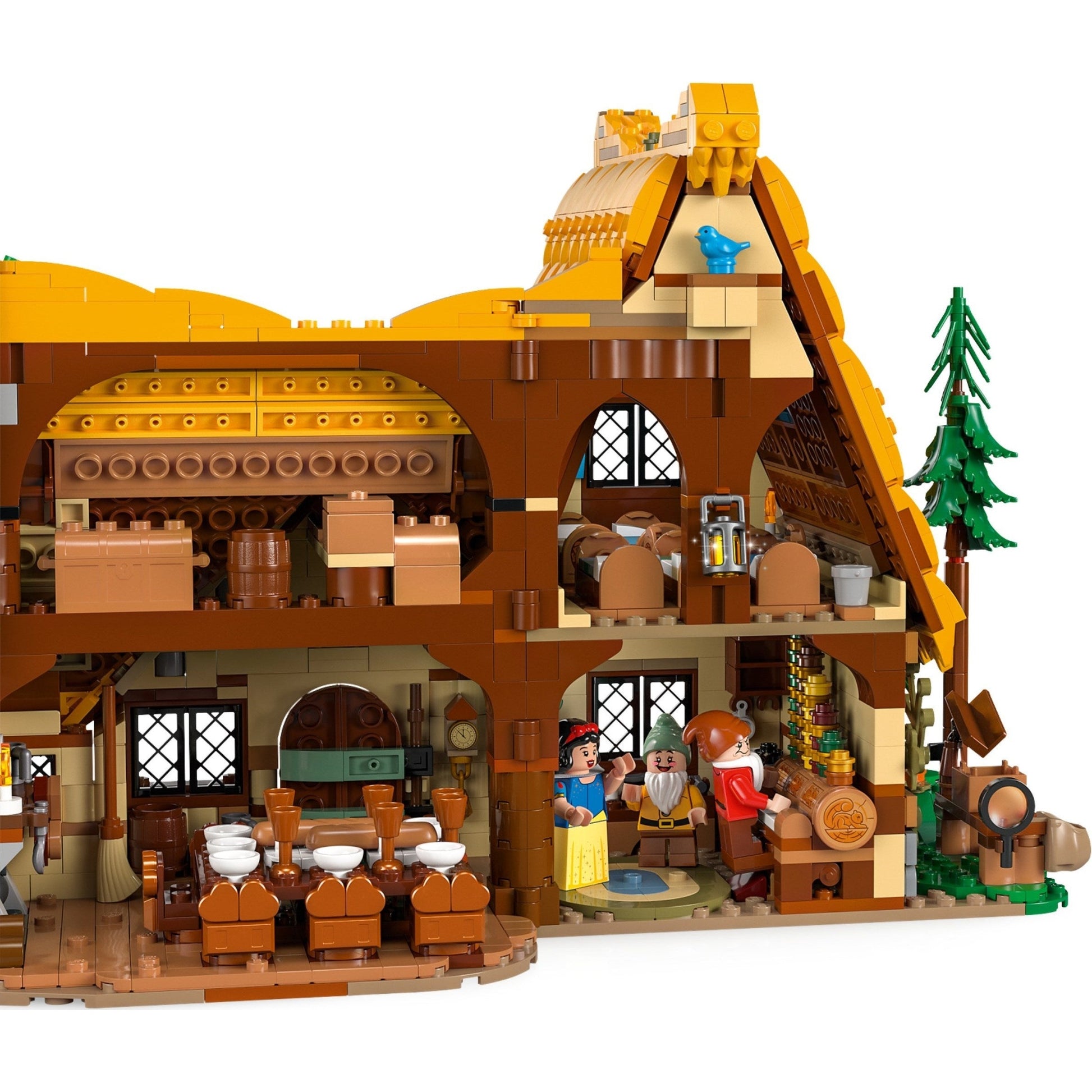 LEGO Disney Snow White and the Seven Dwarfs' Cottage 43242