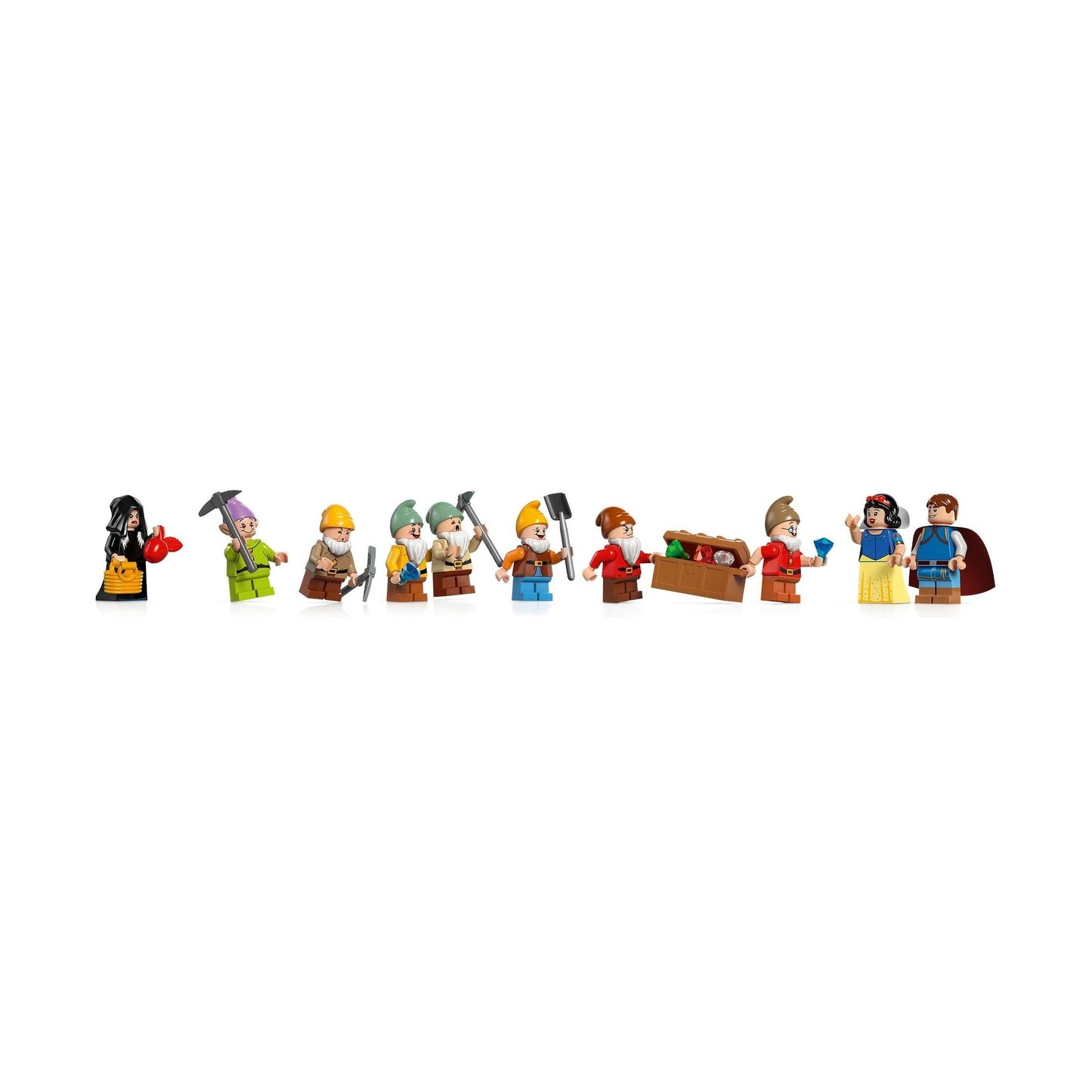 LEGO Disney Snow White and the Seven Dwarfs' Cottage 43242