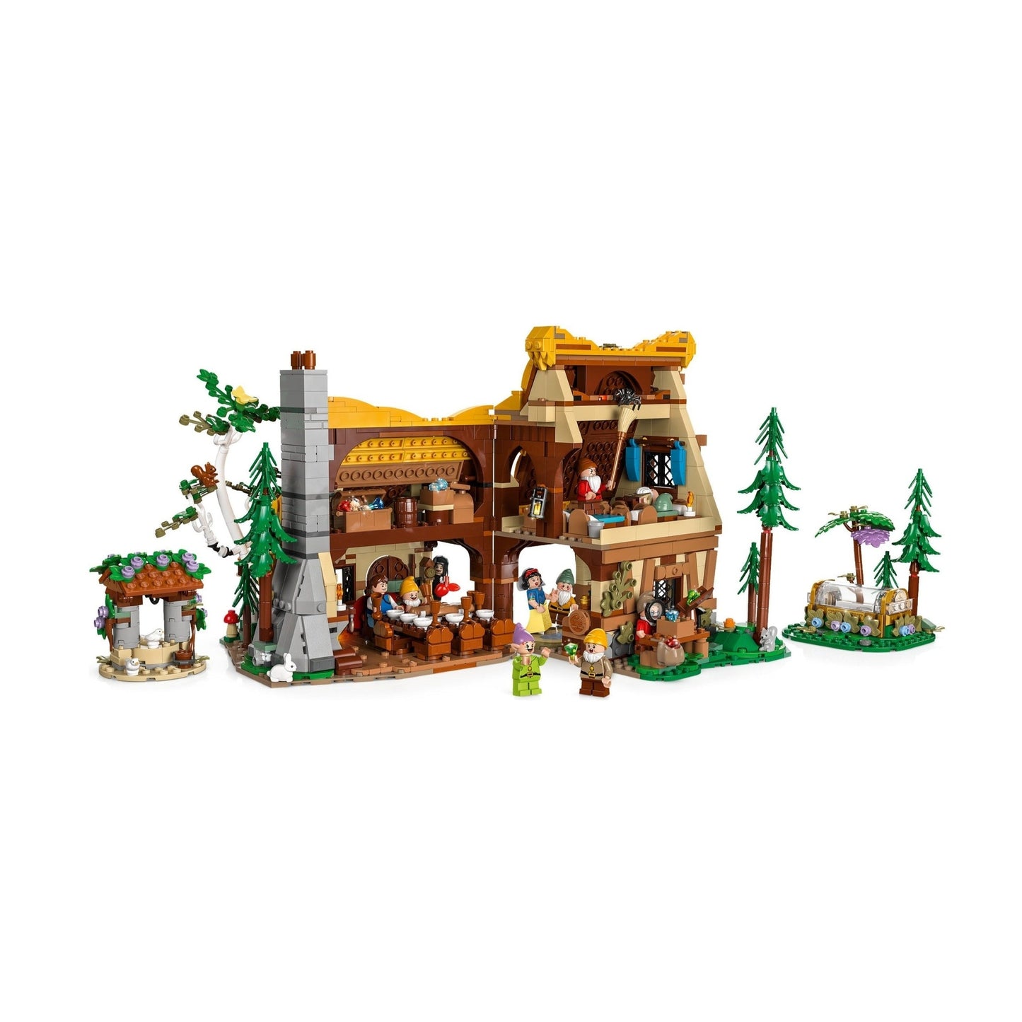 LEGO Disney Snow White and the Seven Dwarfs' Cottage 43242