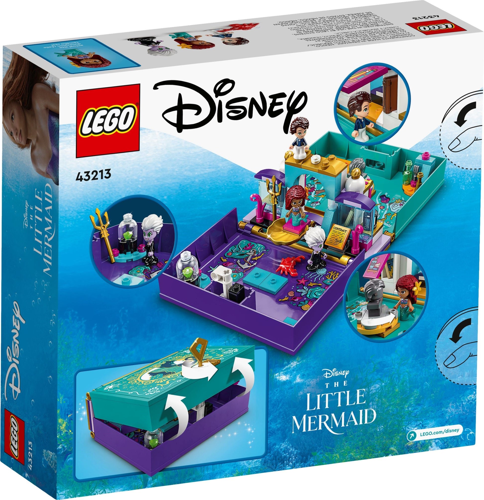LEGO Disney The Little Mermaid Story Book 43213