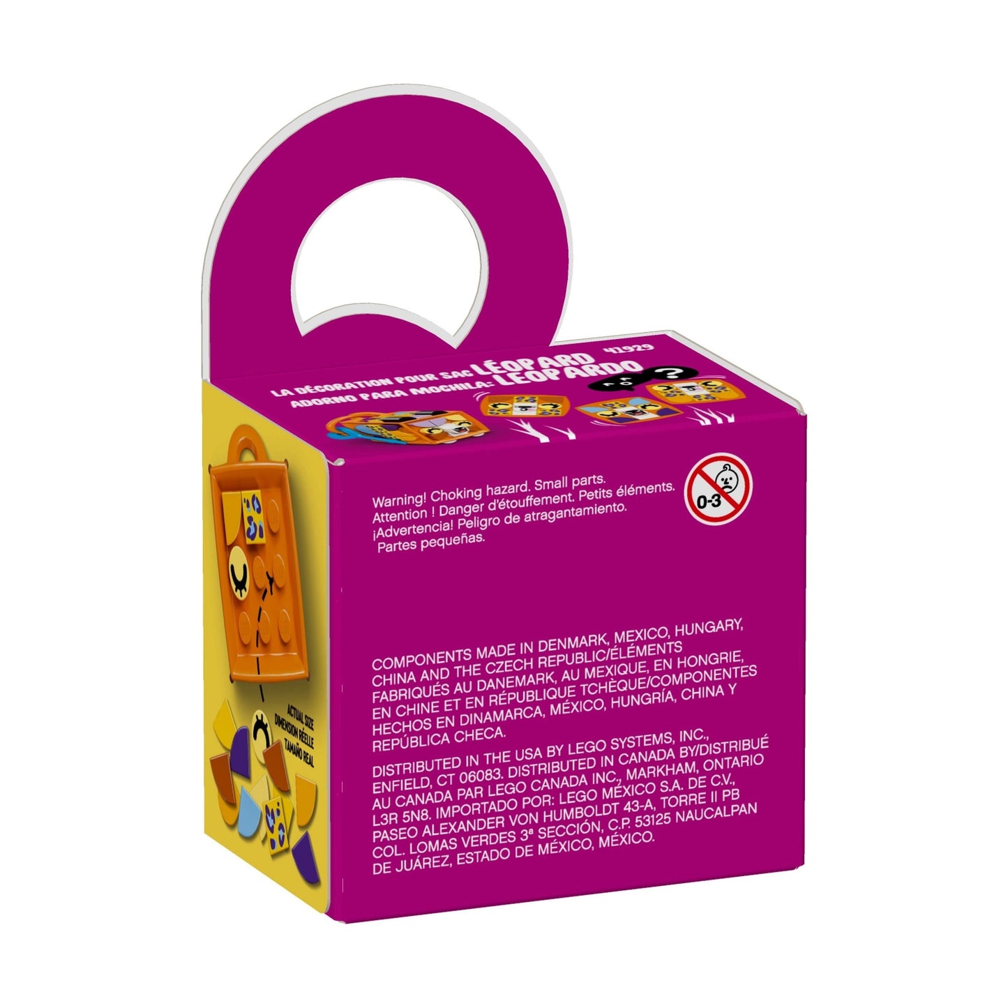 LEGO Dots Bag Tag Leopard 41929