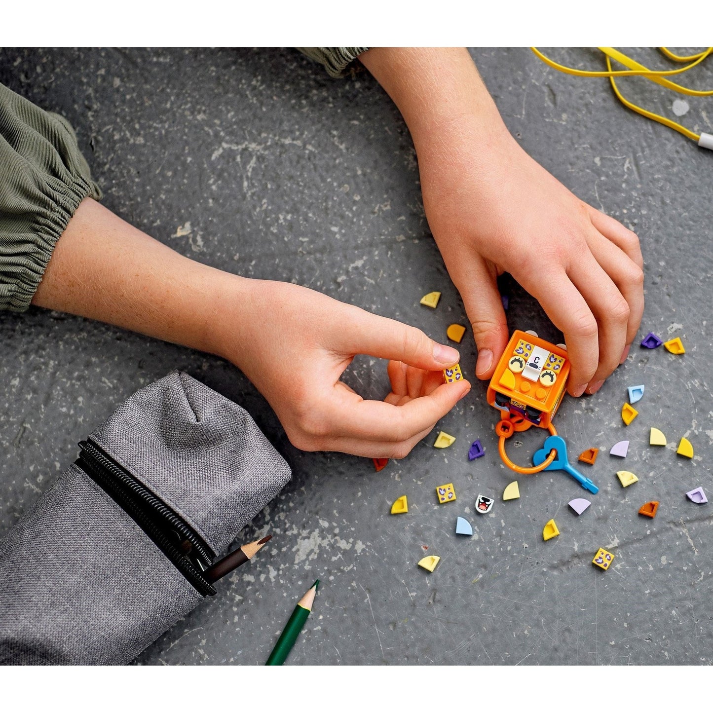LEGO Dots Bag Tag Leopard 41929