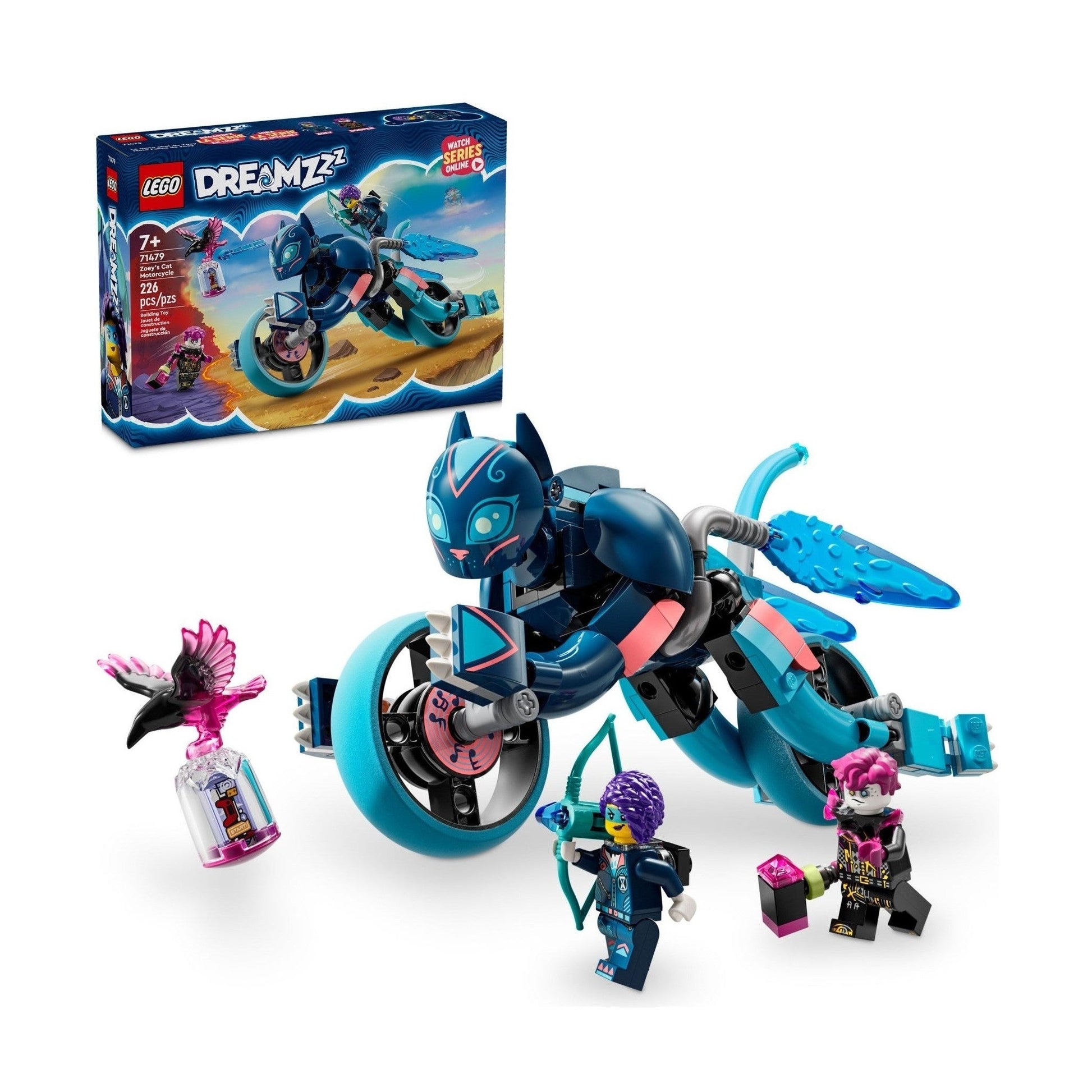 LEGO Dreamzzz Zoey's Cat Motorcycle 71479