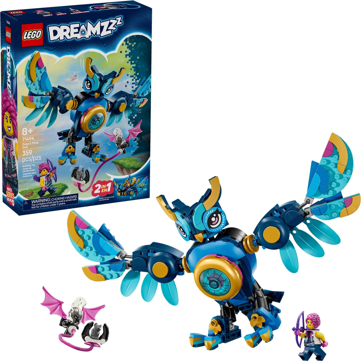 LEGO Dreamzzz Zoey's Time Owl 71494
