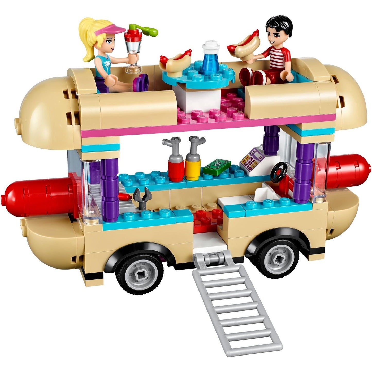 LEGO Friends Amusement Park Hot Dog Van 41129