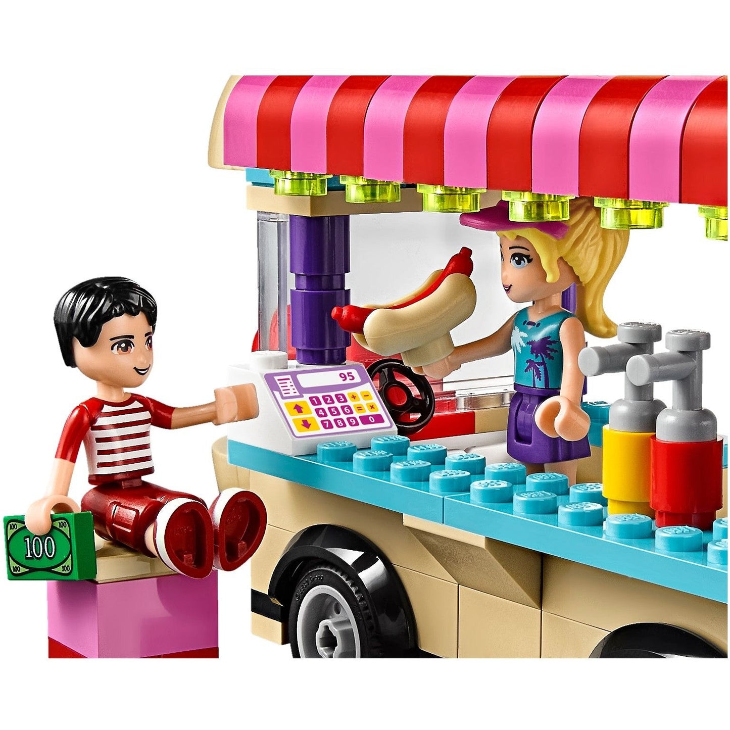 LEGO Friends Amusement Park Hot Dog Van 41129