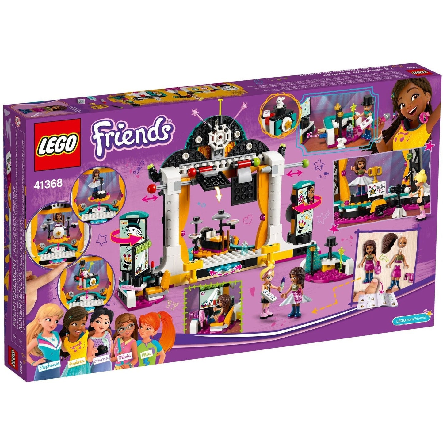 LEGO Friends Andrea's Talent Show 41368