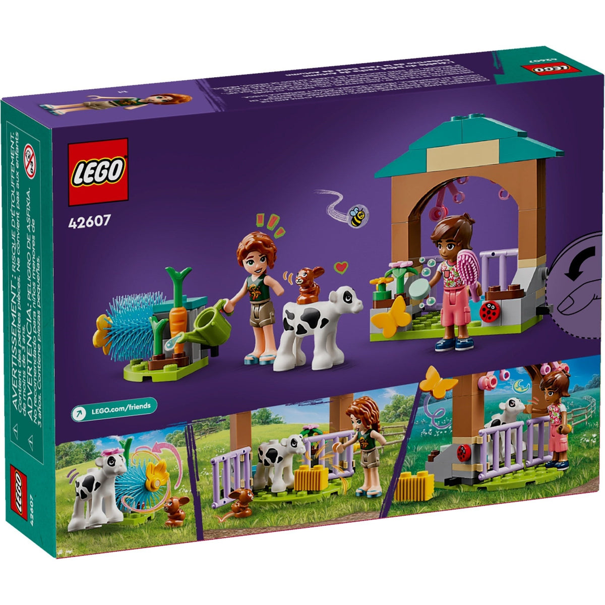 LEGO Friends Autumn's Baby Cow Shed 42607