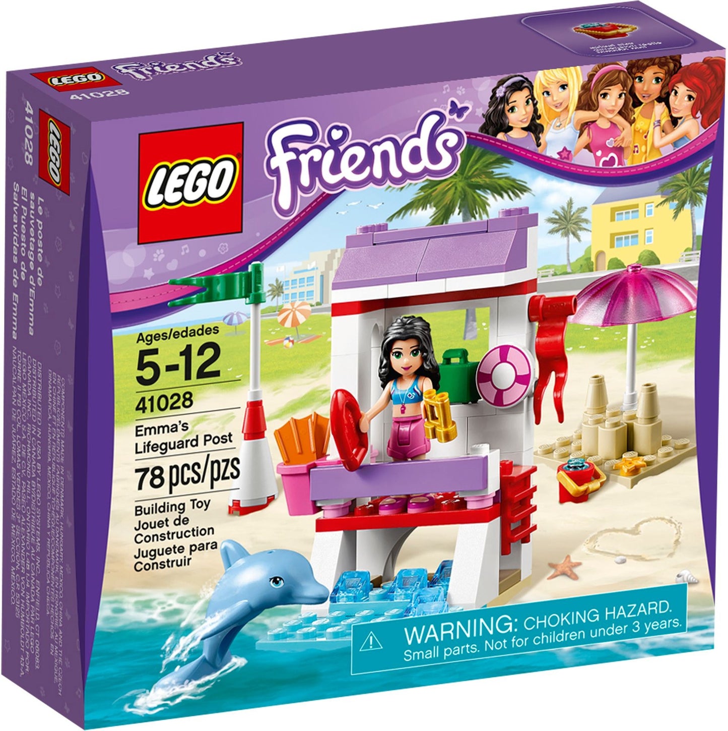 LEGO Friends Emma's Lifeguard Post 41028