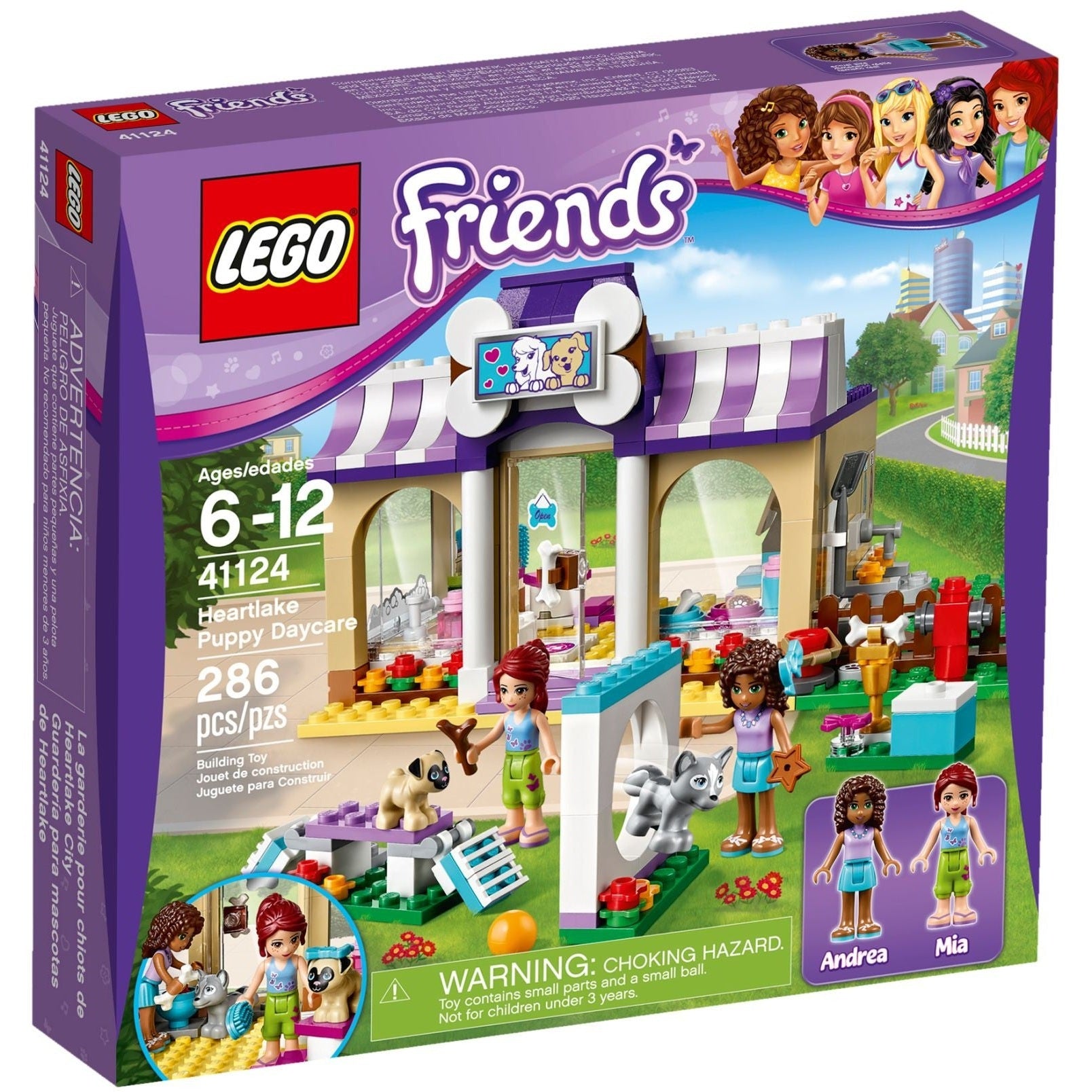LEGO Friends Heartlake Puppy Daycare 41124