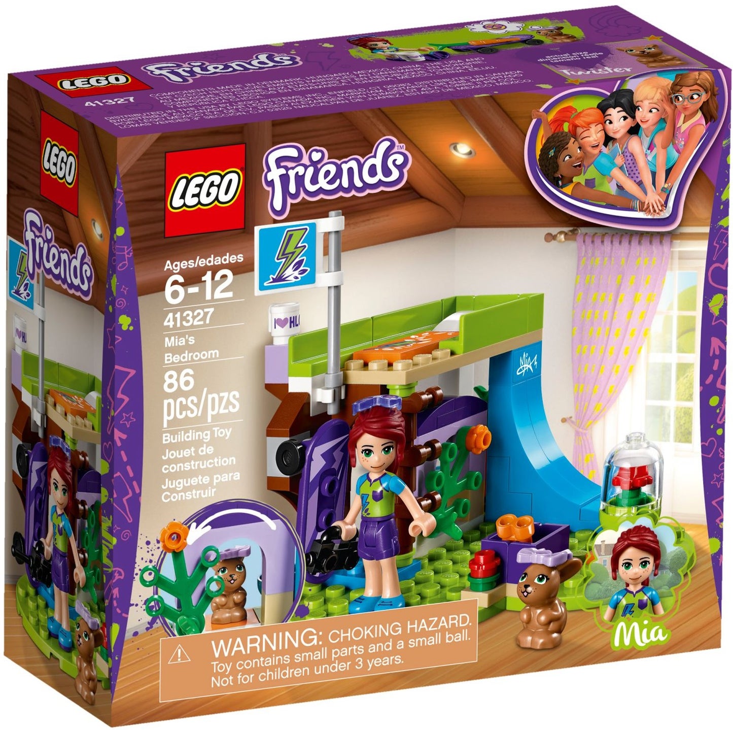 LEGO Friends Mia's Bedroom 41327