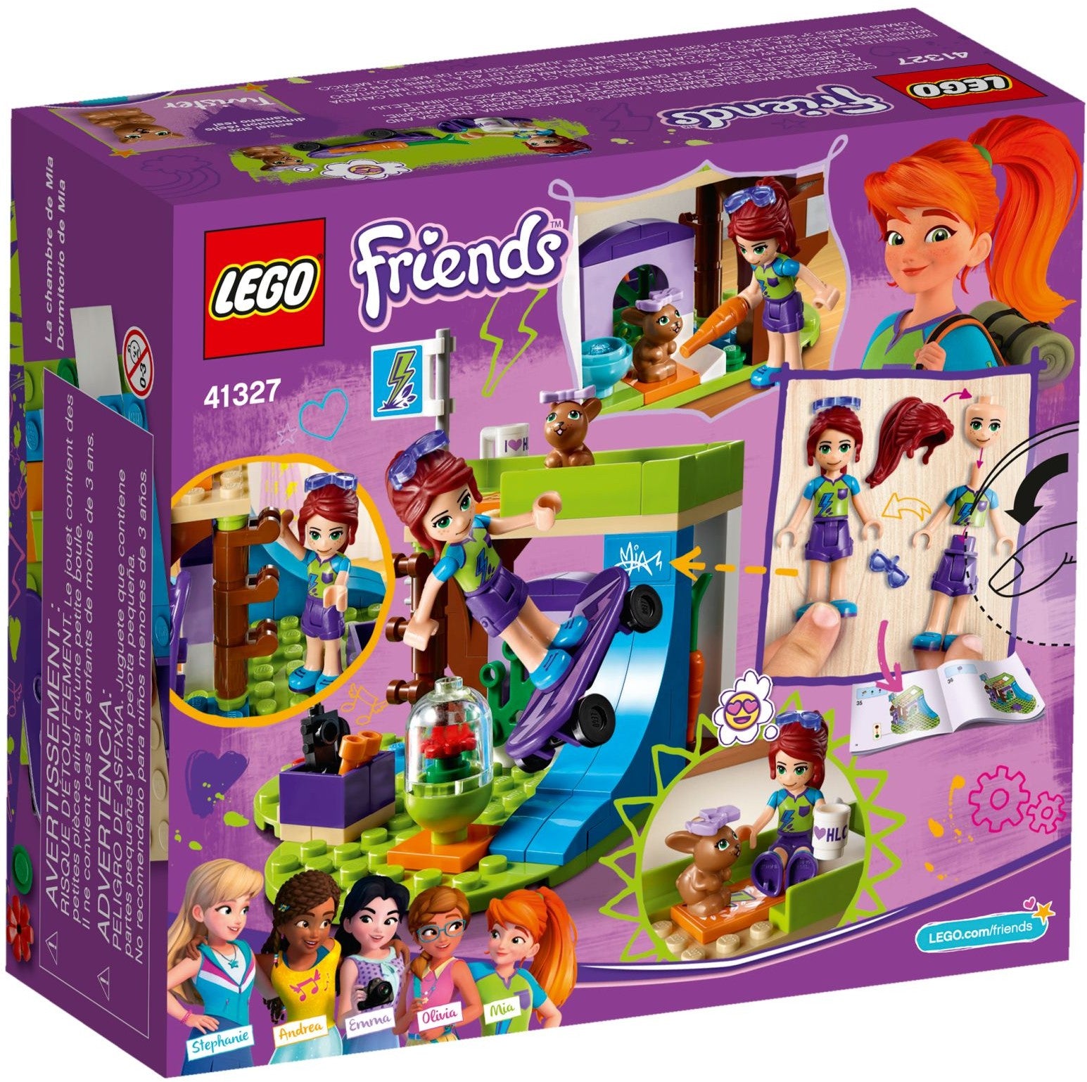 LEGO Friends Mia's Bedroom 41327
