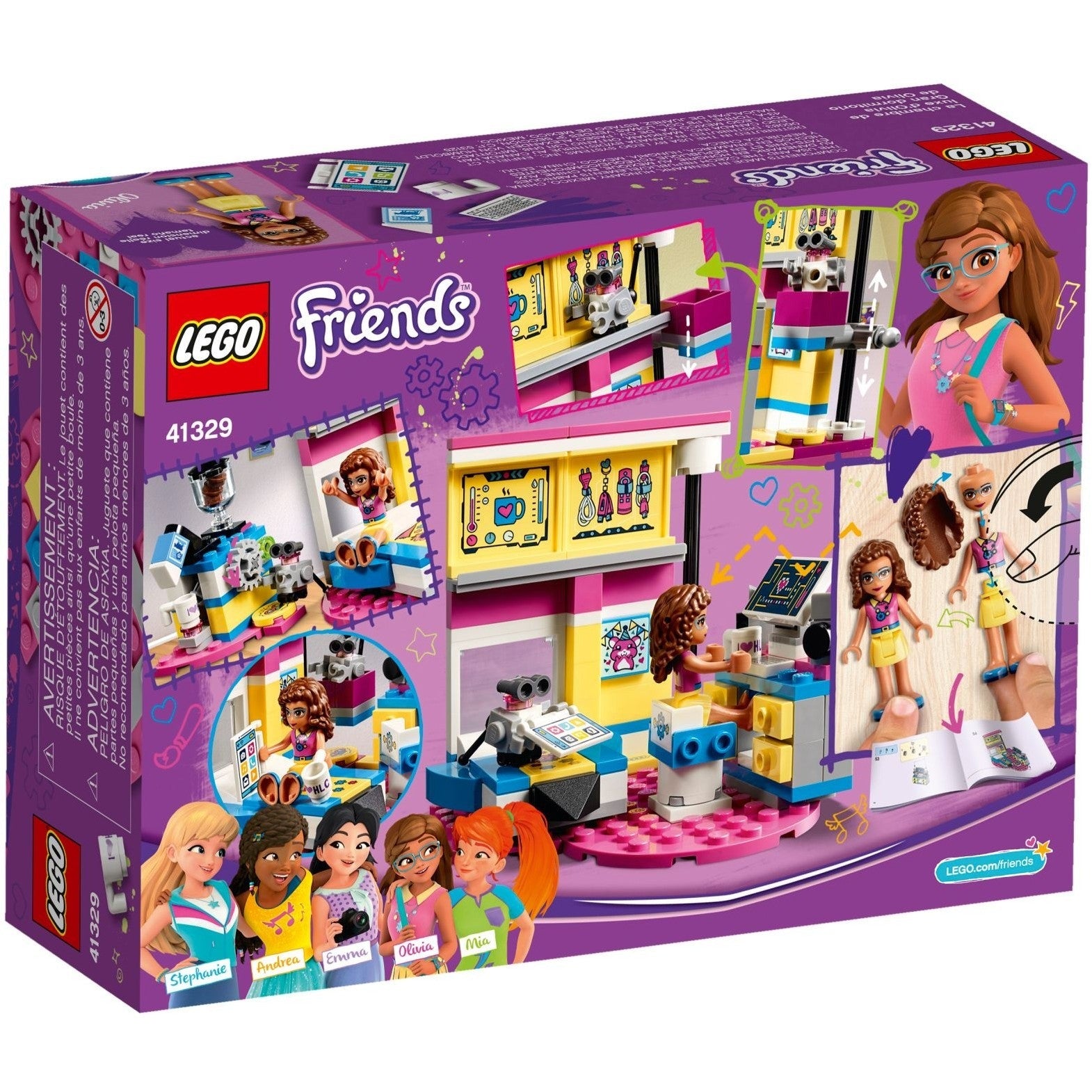 LEGO Friends Olivia's Deluxe Bedroom 41329