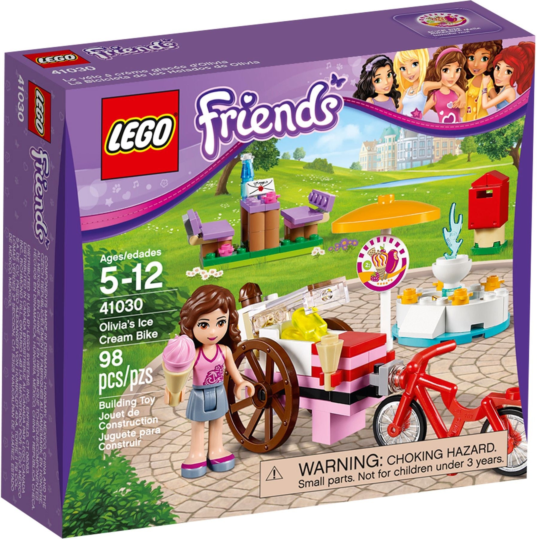 LEGO Friends Olivia's Ice Cream Bike 41030
