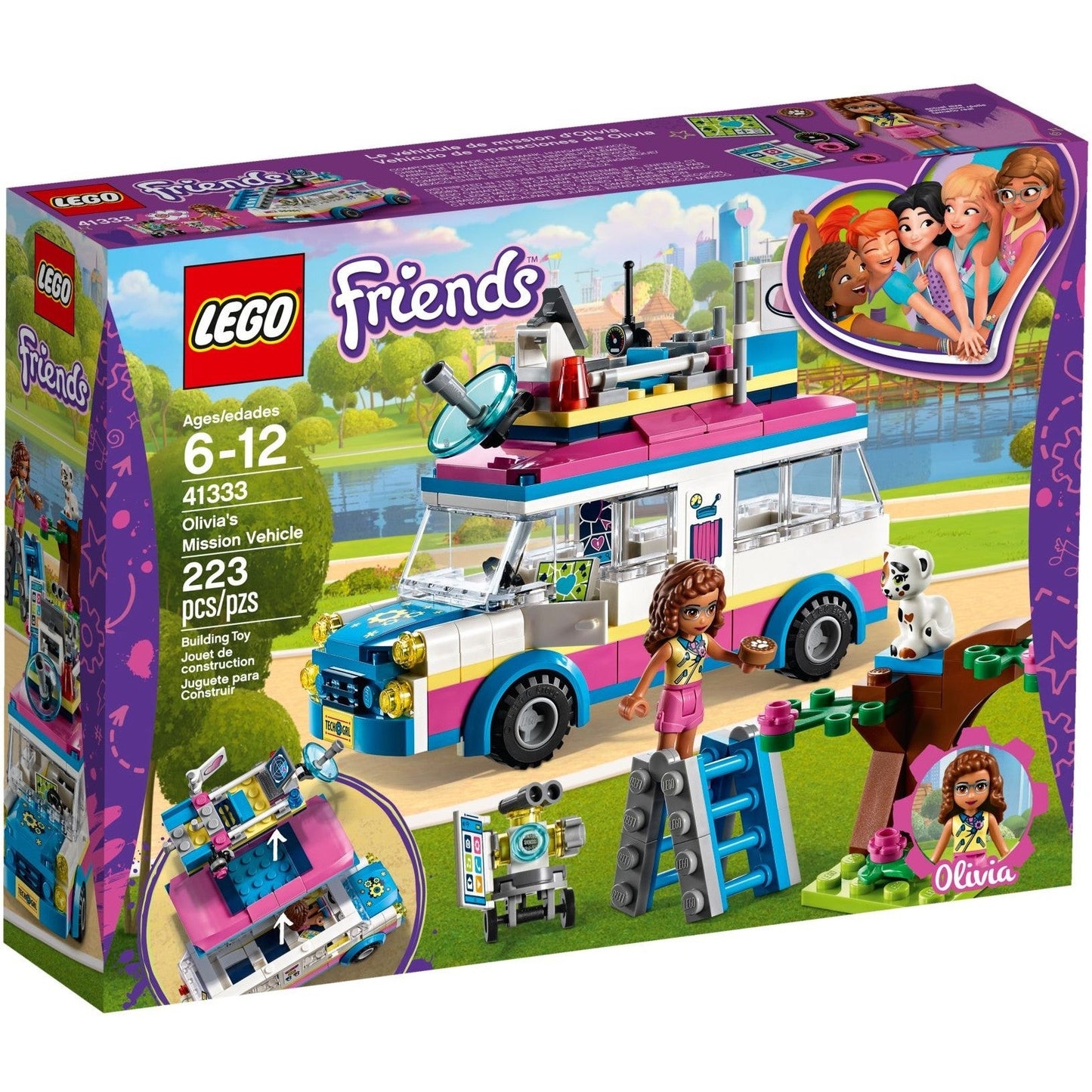 LEGO Friends Olivia's Mission Vehicle 41333