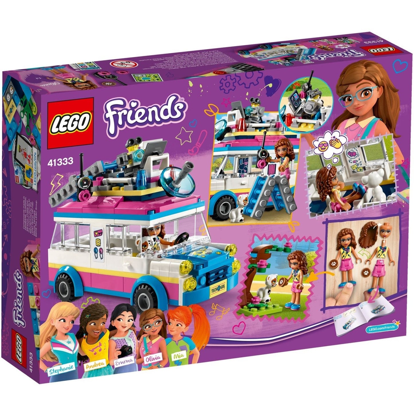 LEGO Friends Olivia's Mission Vehicle 41333