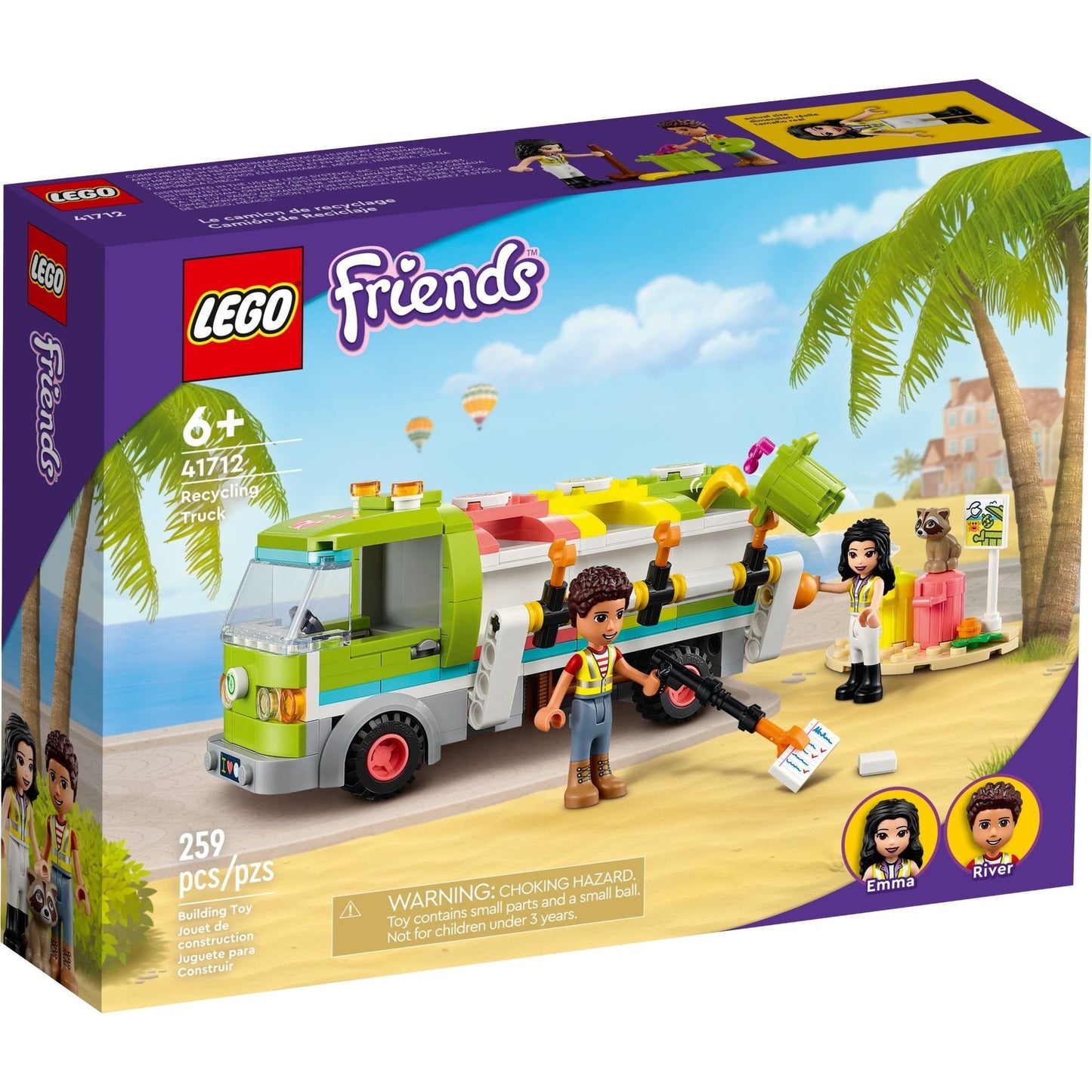 LEGO Friends Recycling Truck 41712
