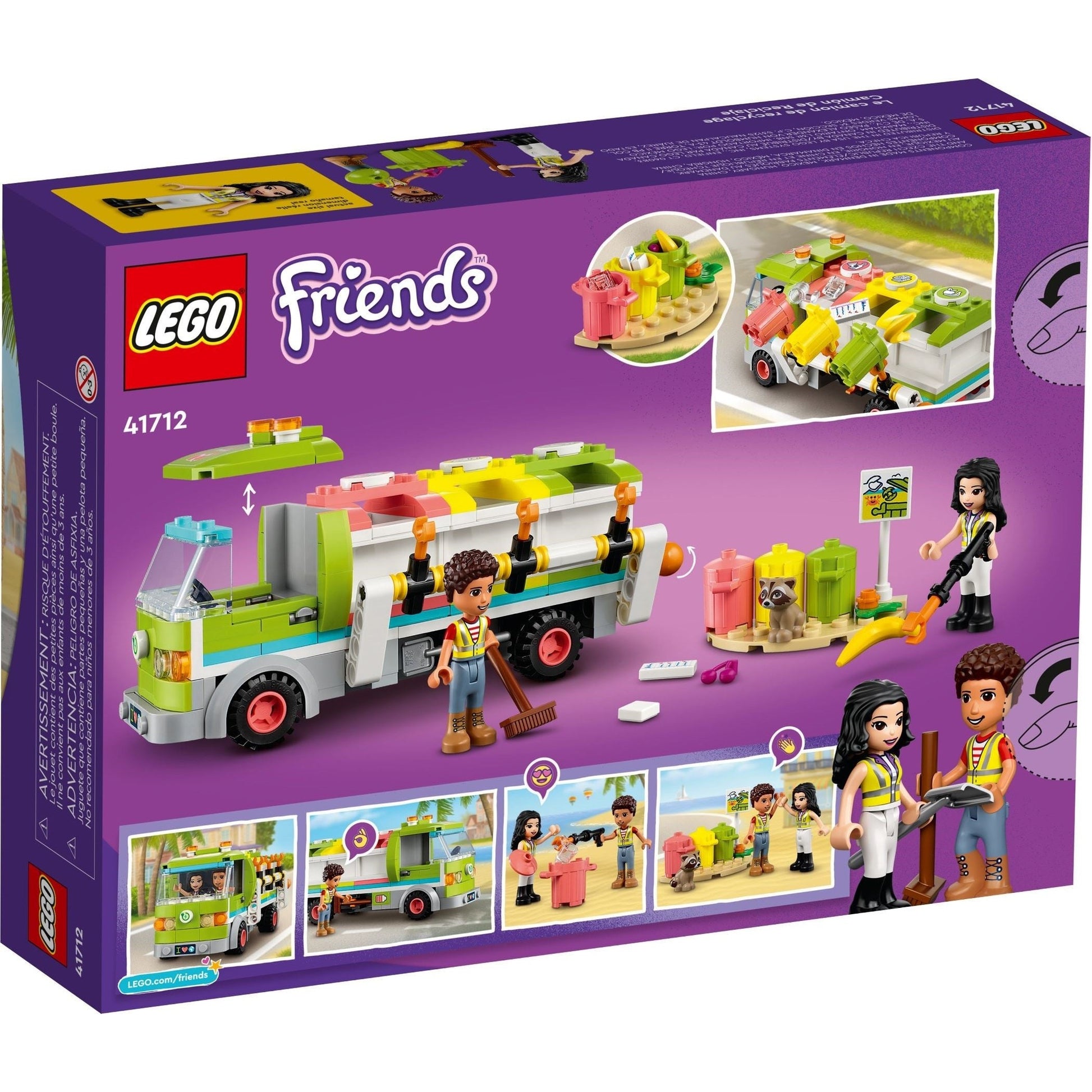 LEGO Friends Recycling Truck 41712