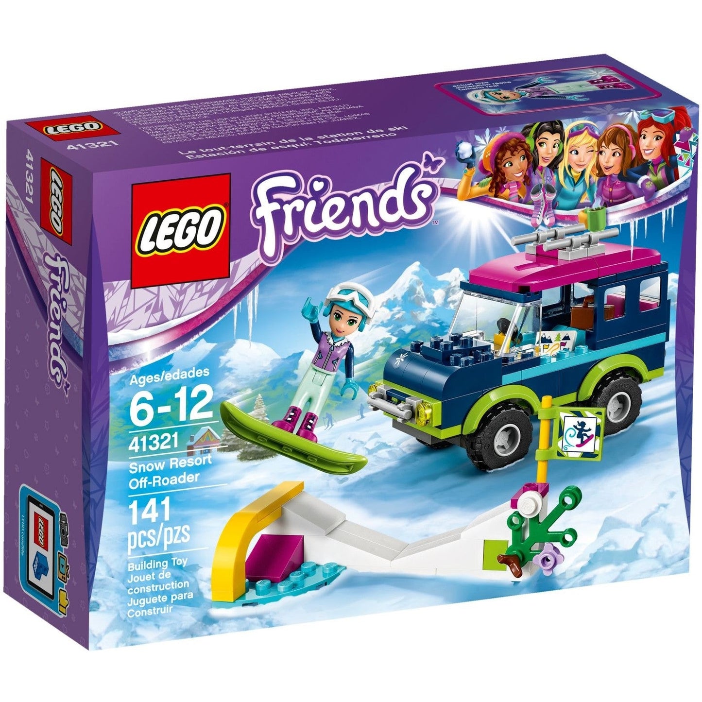 LEGO Friends Snow Resort Off-Roader 41321
