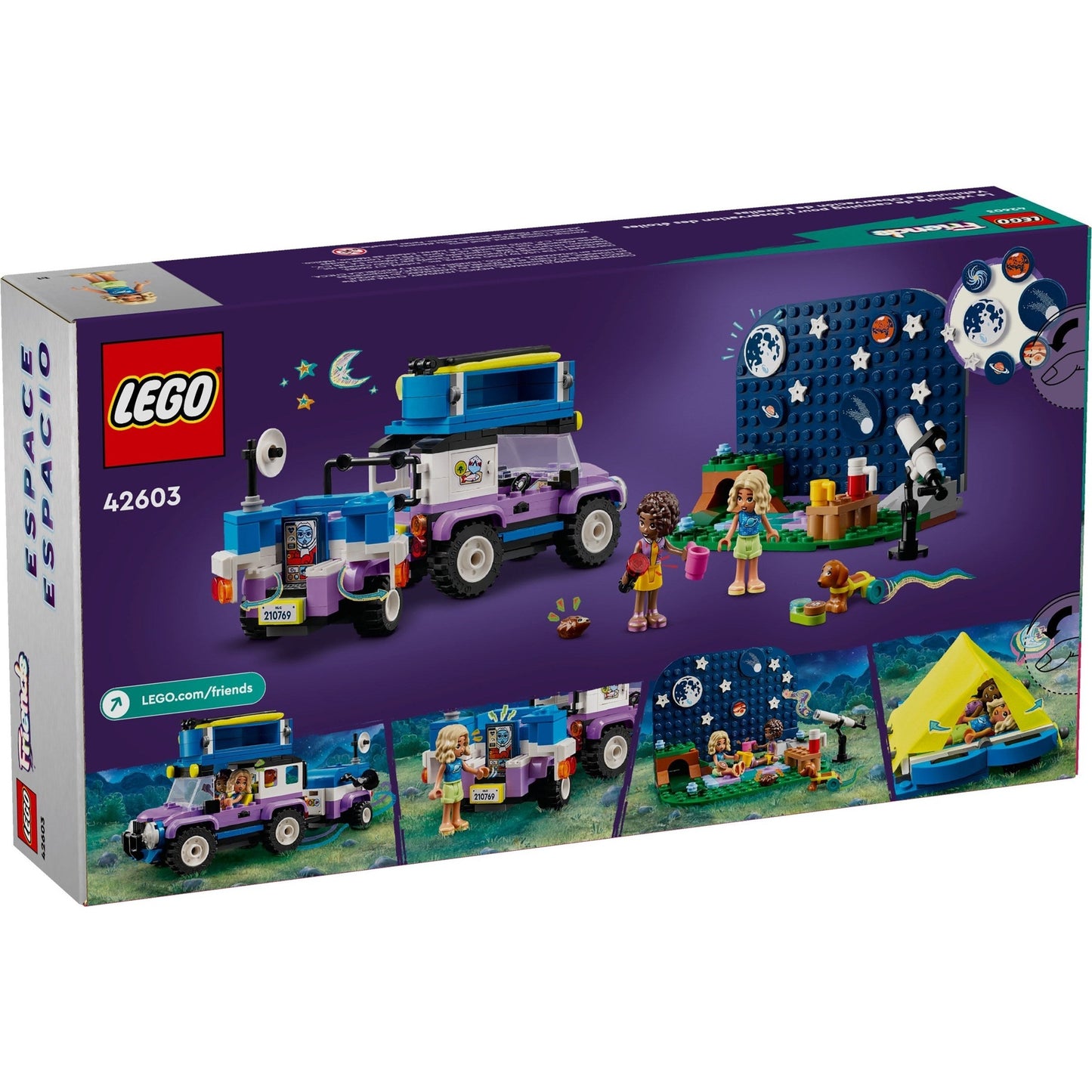 LEGO Friends Stargazing Camping Vehicle 42603