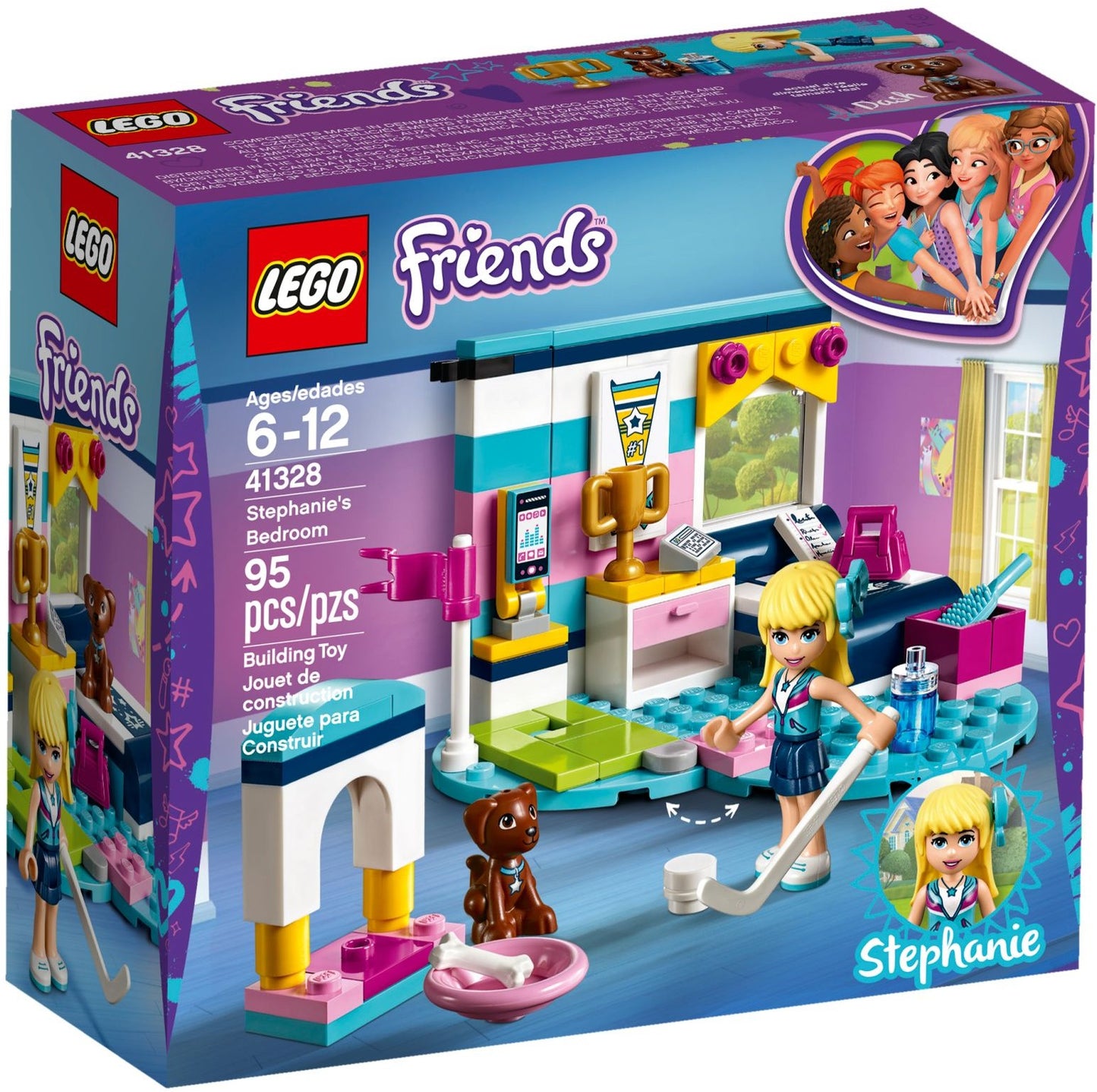 LEGO Friends Stephanie's Bedroom 41328