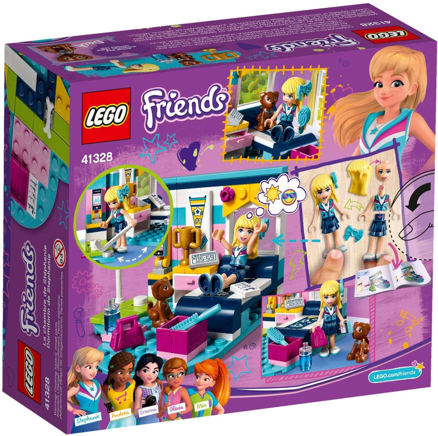 LEGO Friends Stephanie's Bedroom 41328