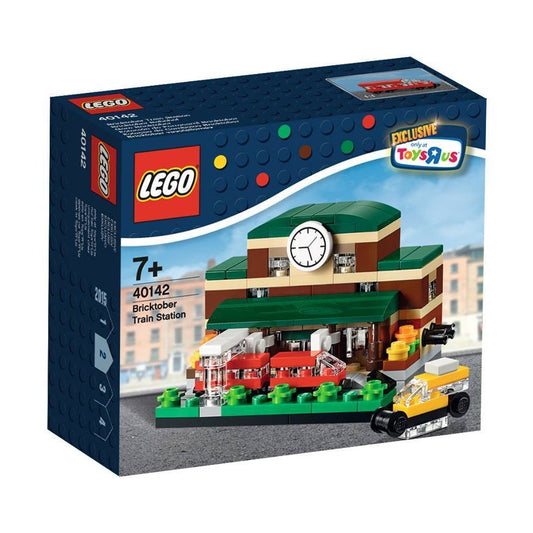 LEGO GWP Bricktober Train Station 40142