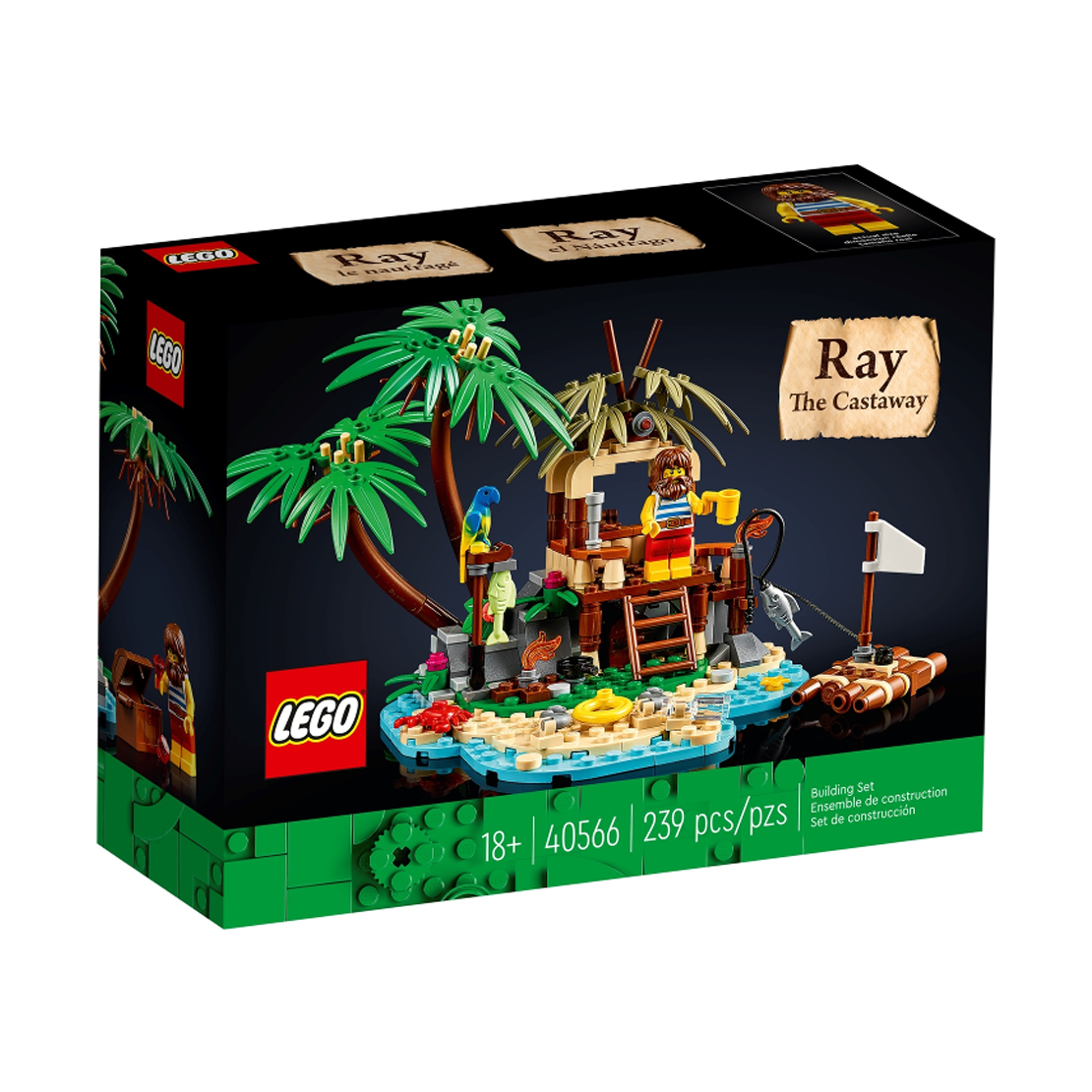 LEGO GWP Ray the Castaway 40566