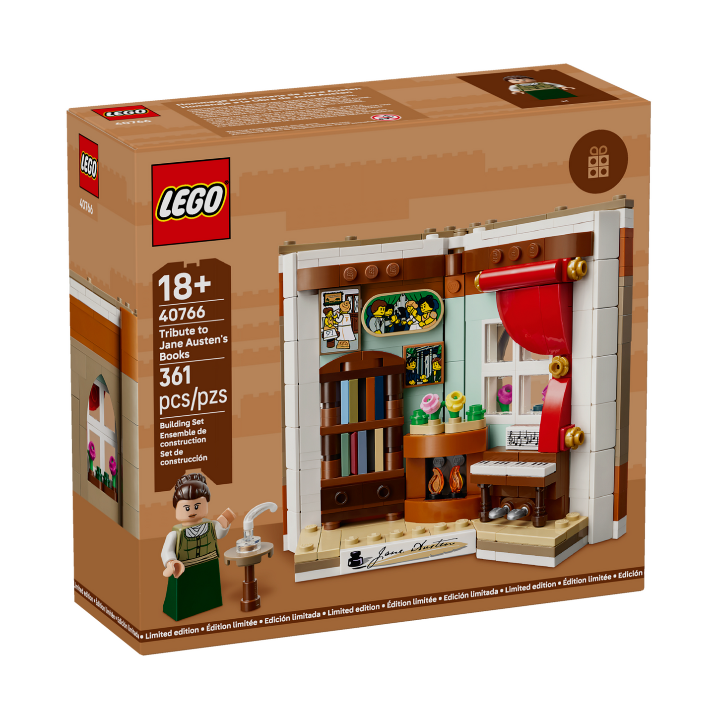 LEGO GWP Tribute to Jane Austen's Books 40766