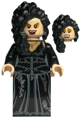LEGO Harry Potter Bellatrix Lestrange - Printed Black Dress Minifigure hp092