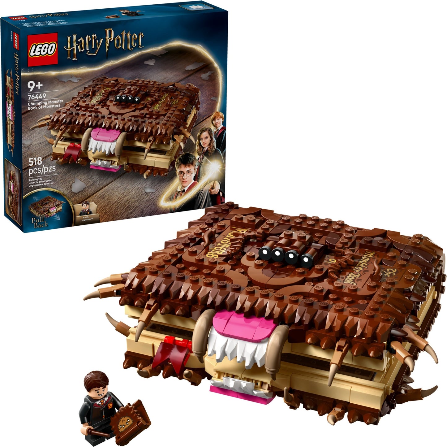 LEGO Harry Potter Chomping Monster Book of Monsters 76449