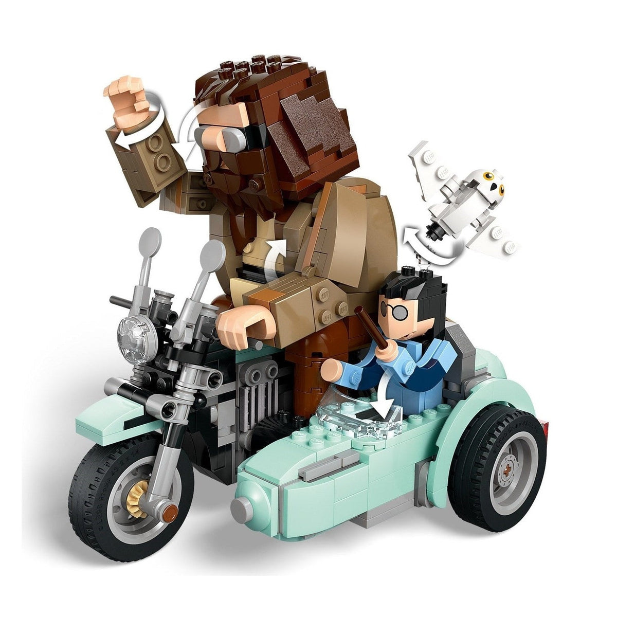 LEGO Harry Potter Hagrid & Harry's Motorcycle Ride 76443
