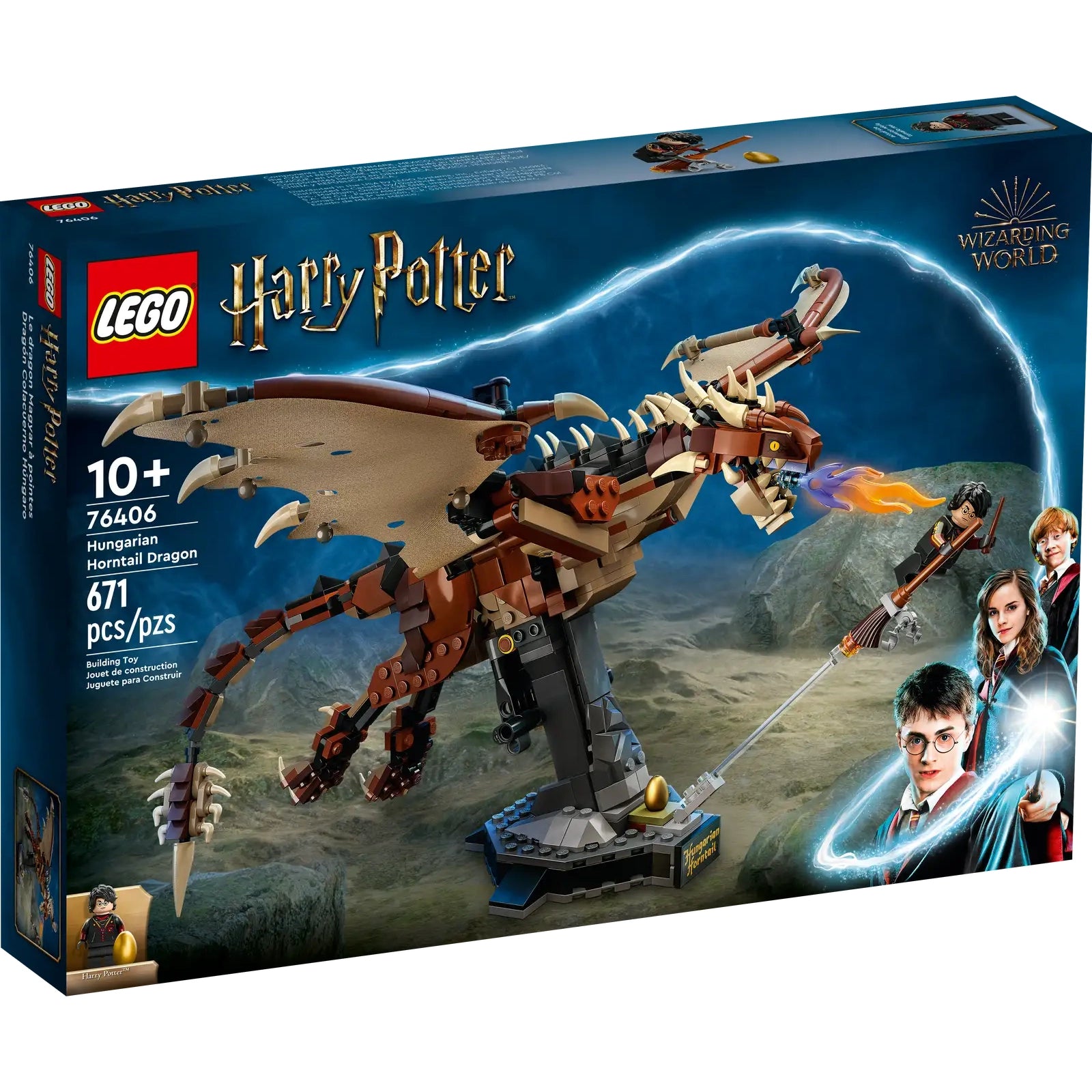 LEGO Harry Potter Hungarian Horntail Dragon 76406