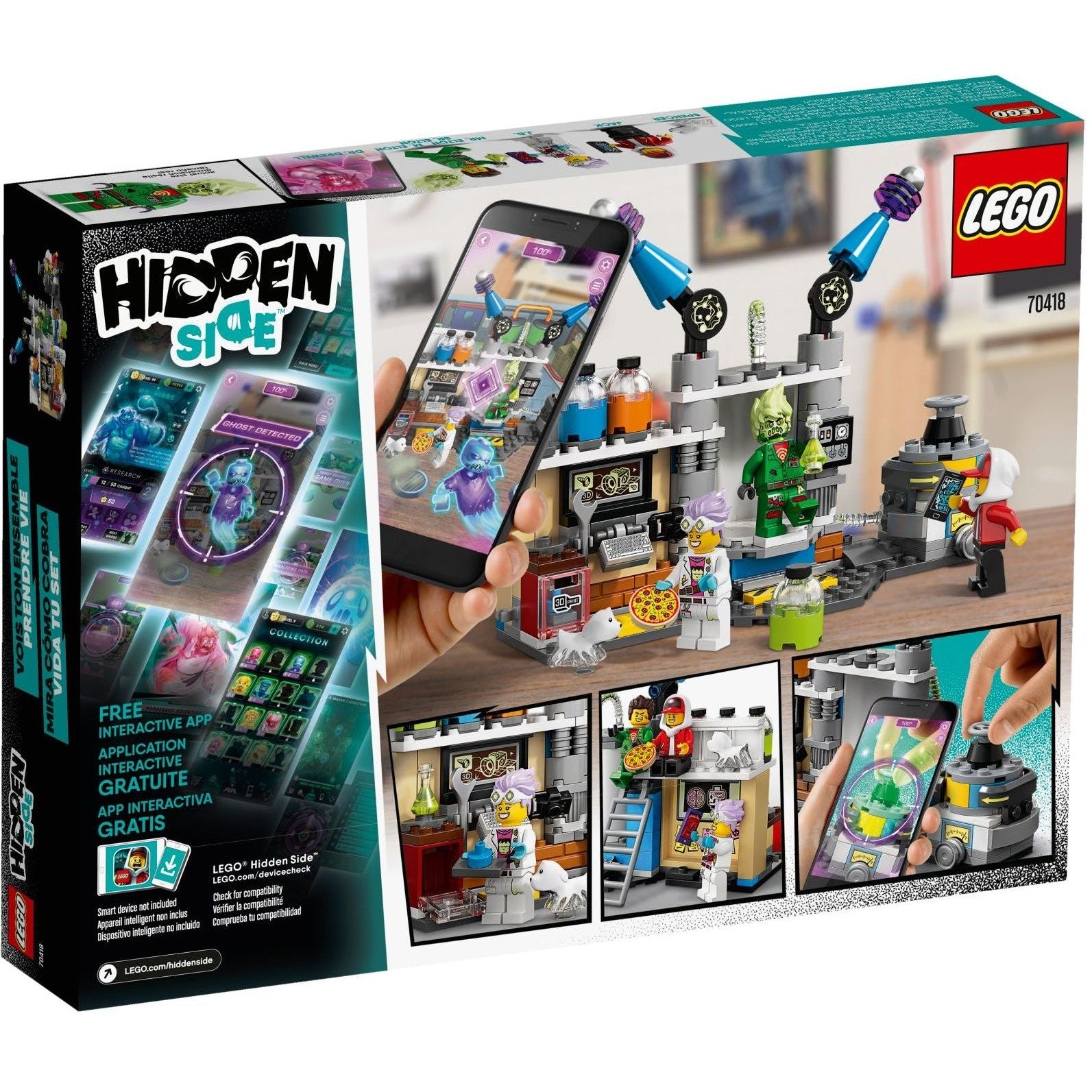 LEGO Hidden Side J.B.'s Ghost Lab 70418
