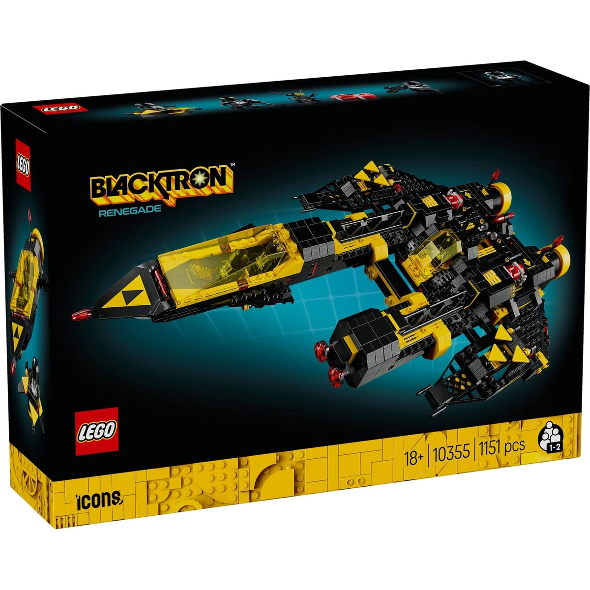 LEGO Icons Blacktron Renegade 10355