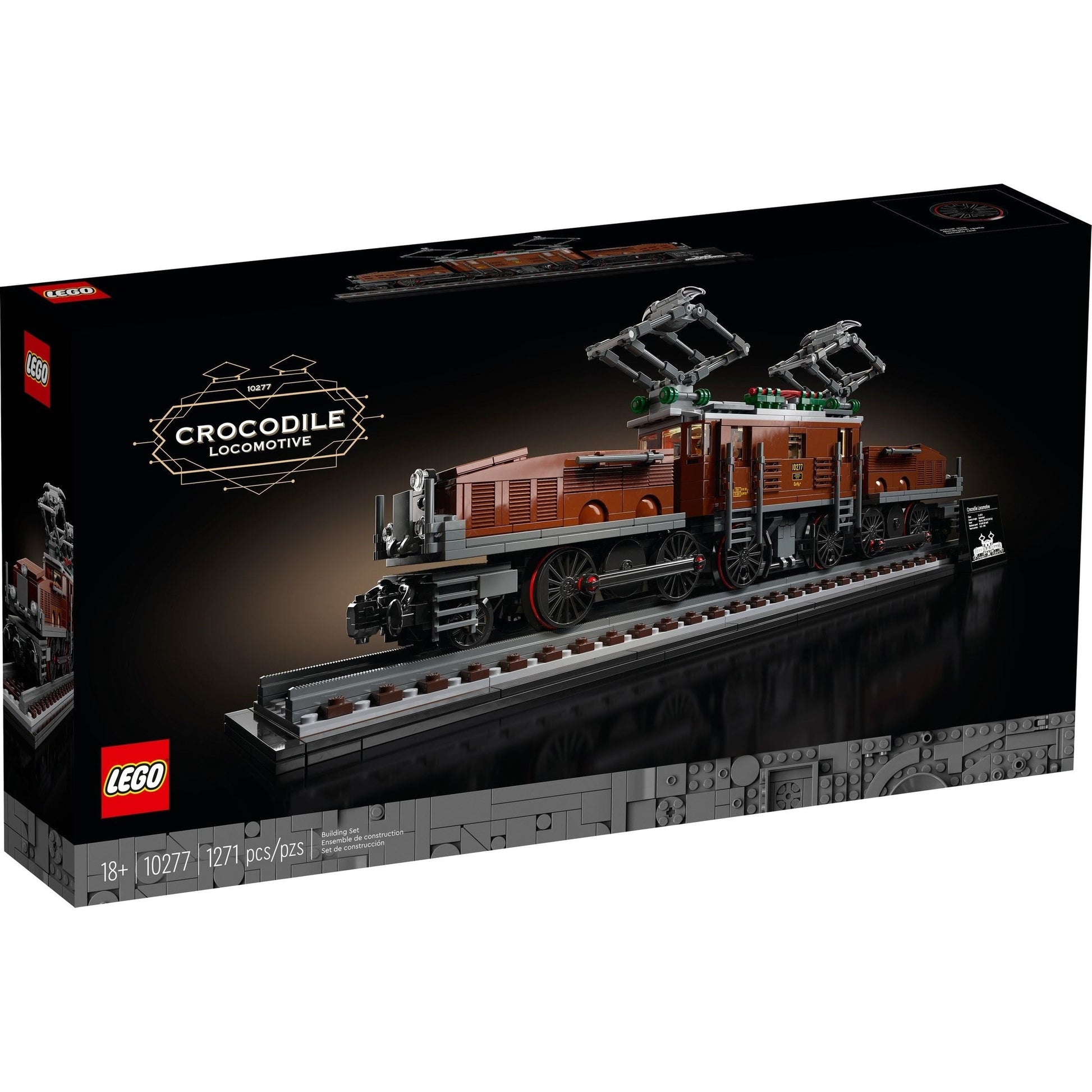 LEGO Icons Crocodile Locomotive 10277
