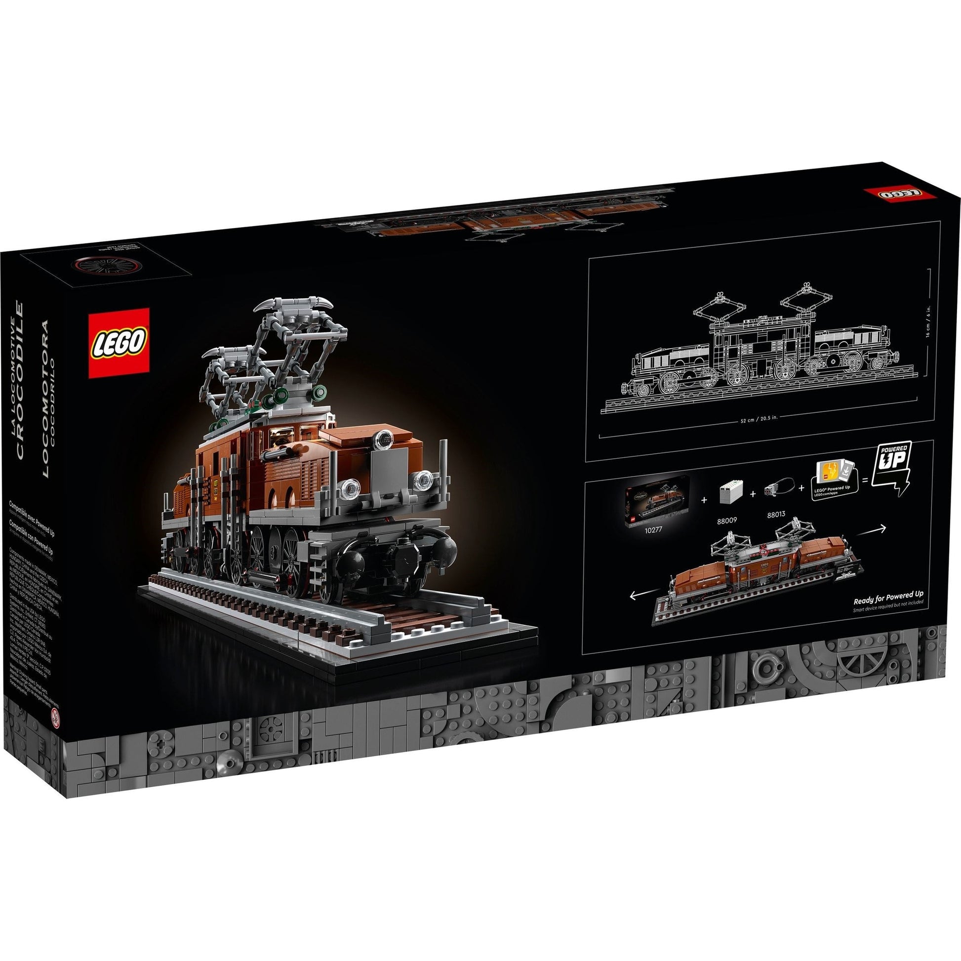 LEGO Icons Crocodile Locomotive 10277