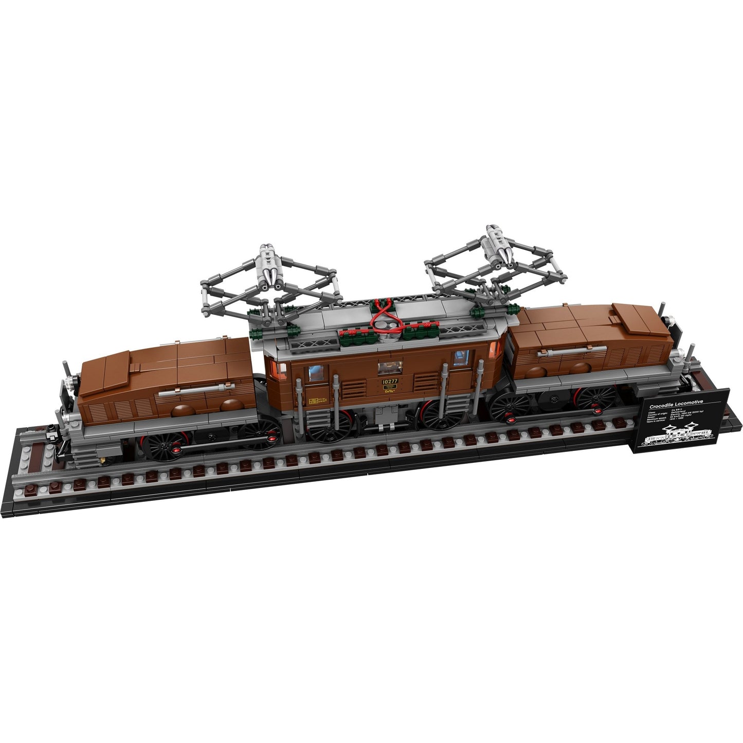 LEGO Icons Crocodile Locomotive 10277