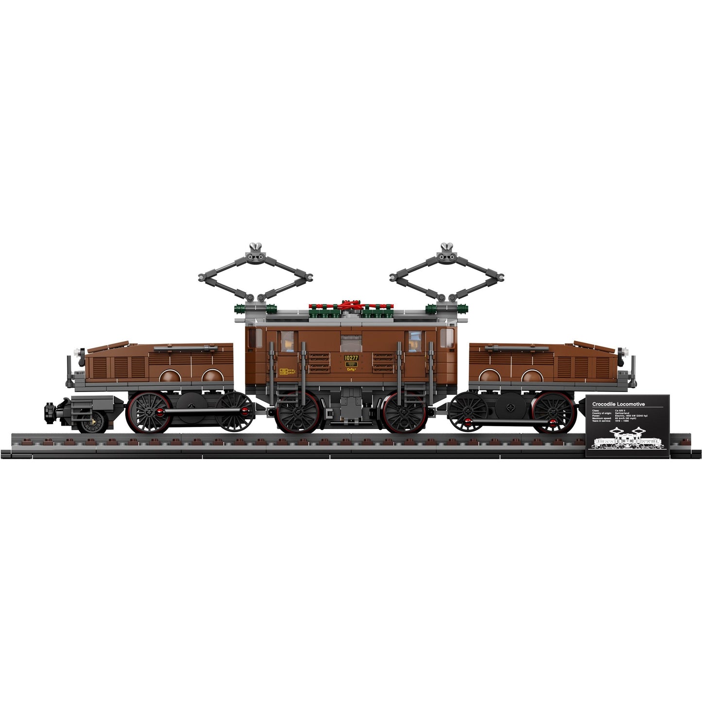 LEGO Icons Crocodile Locomotive 10277