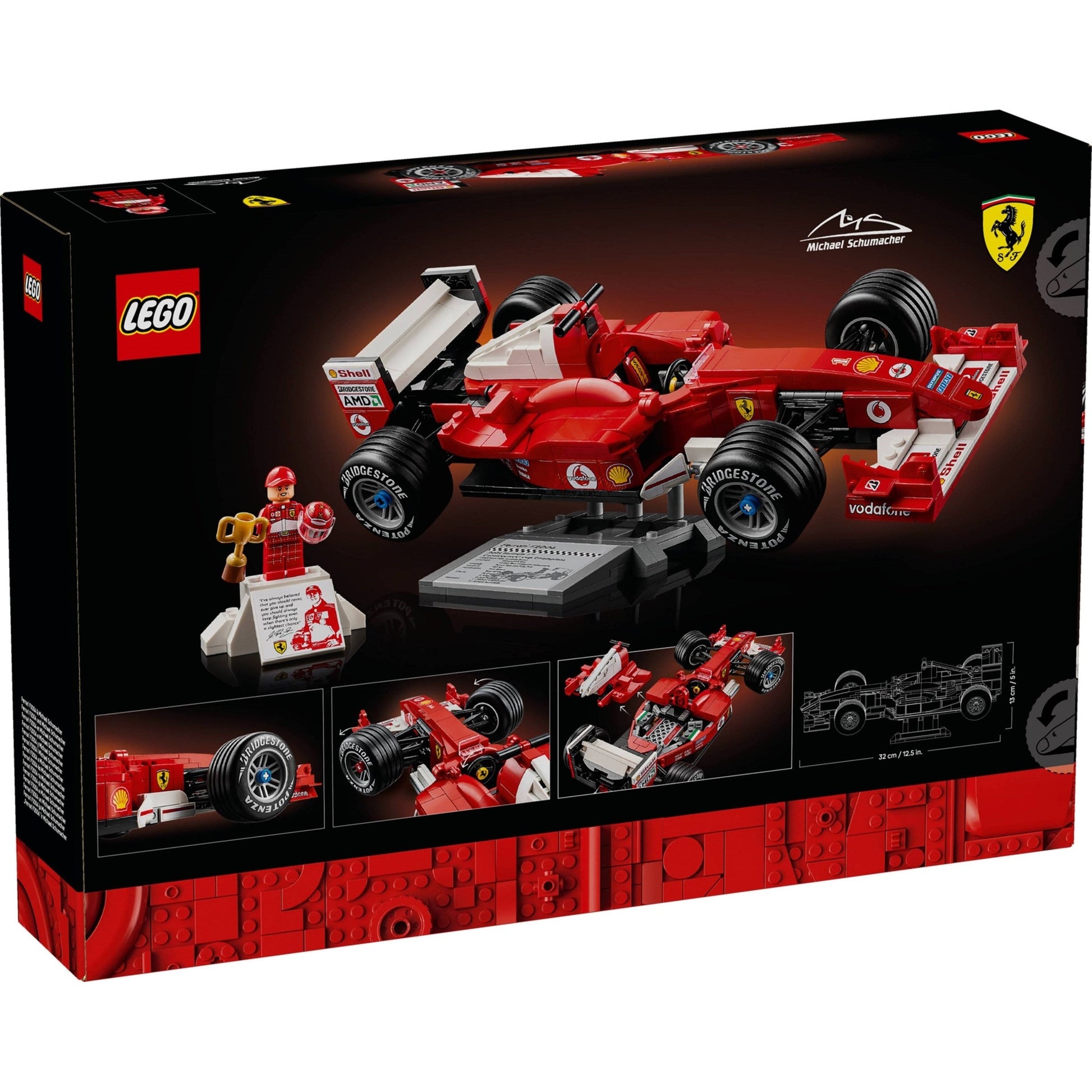LEGO Icons Ferrari F2004 & Michael Schumacher 11375
