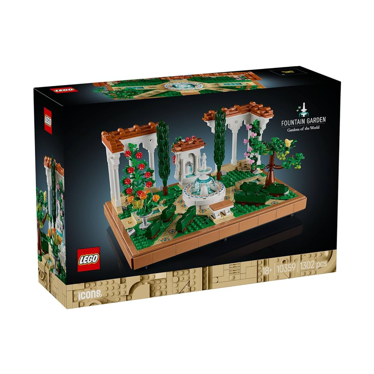 LEGO Icons Fountain Garden 10359
