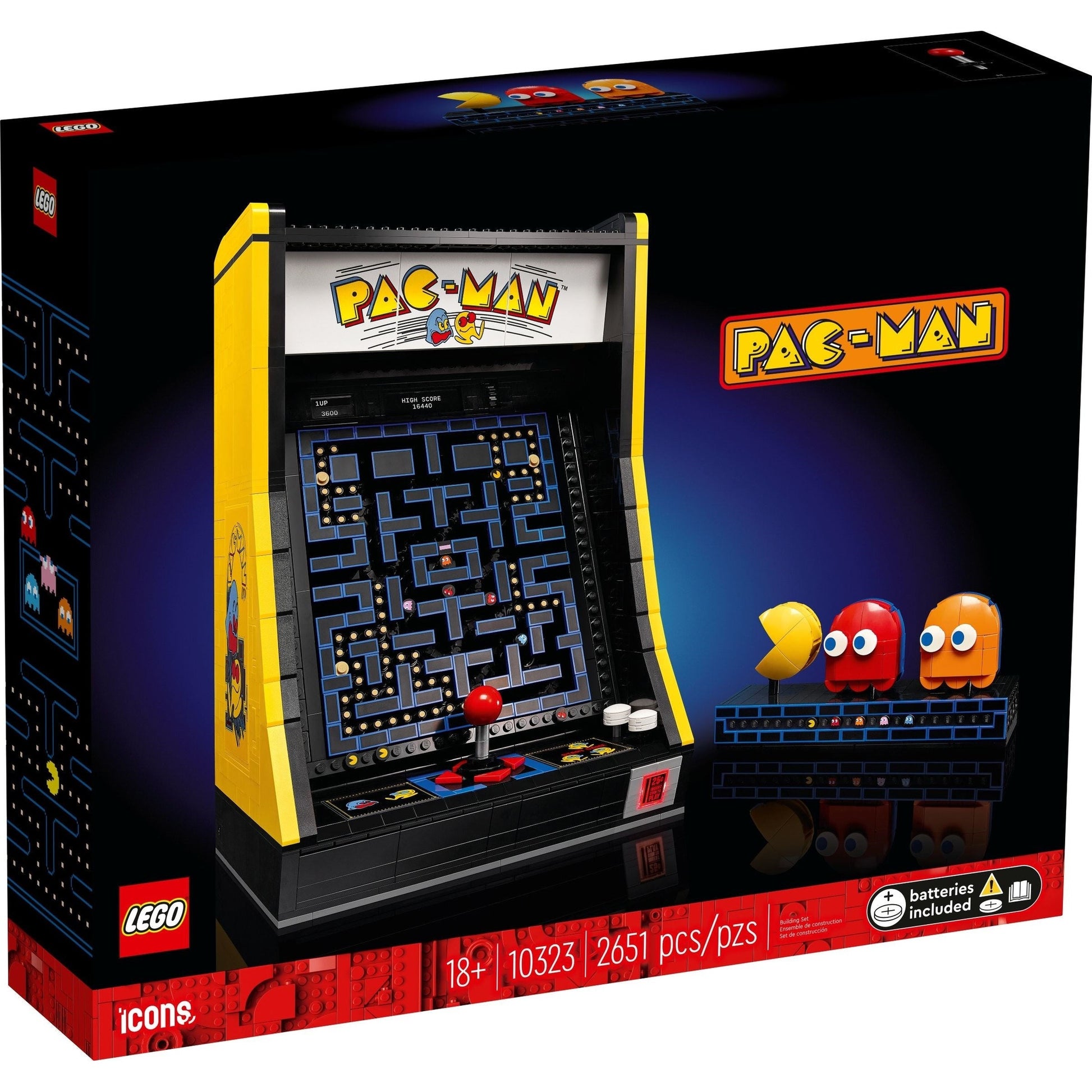 LEGO Icons PAC-MAN Arcade 10323